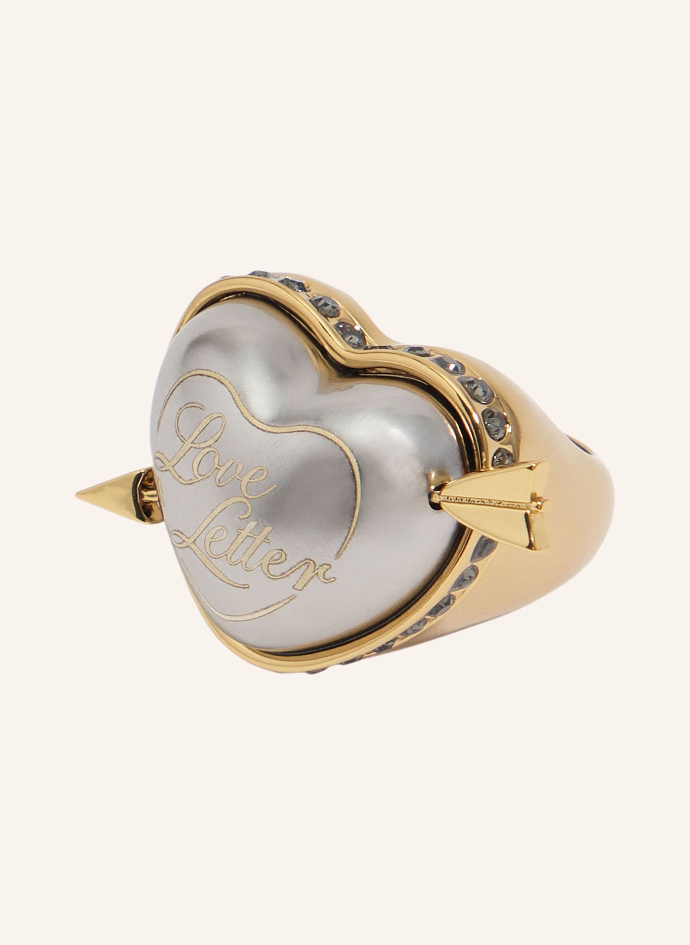 BIMBA Y LOLA Herzring: SILBER