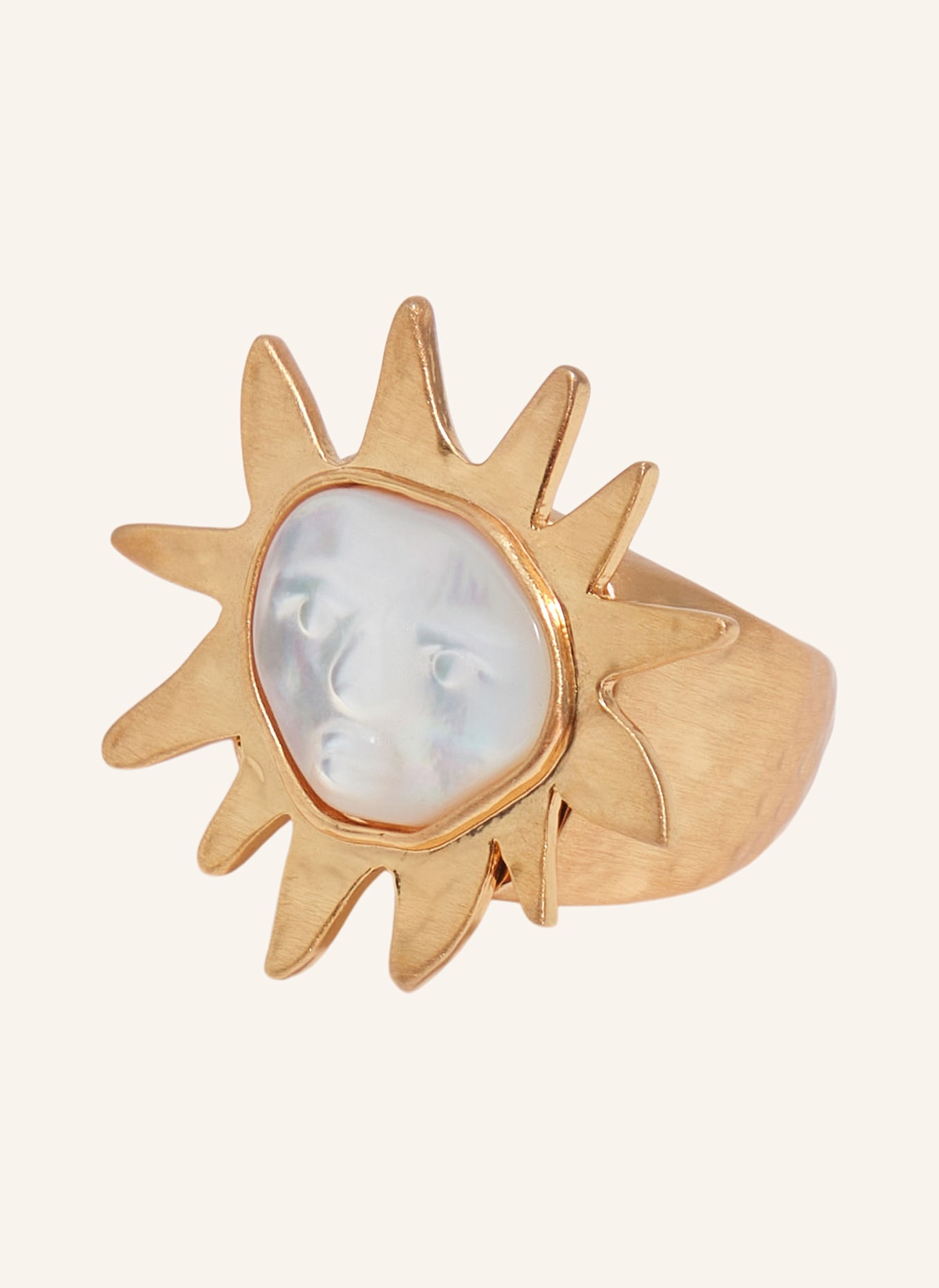 BIMBA Y LOLA Sonnenring: WEISS