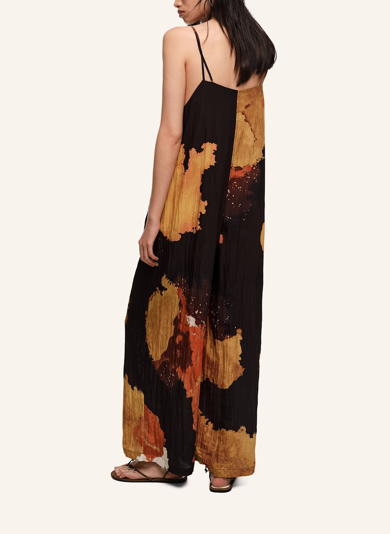BIMBA Y LOLA A-Linien-Jumpsuit: SCHWARZ