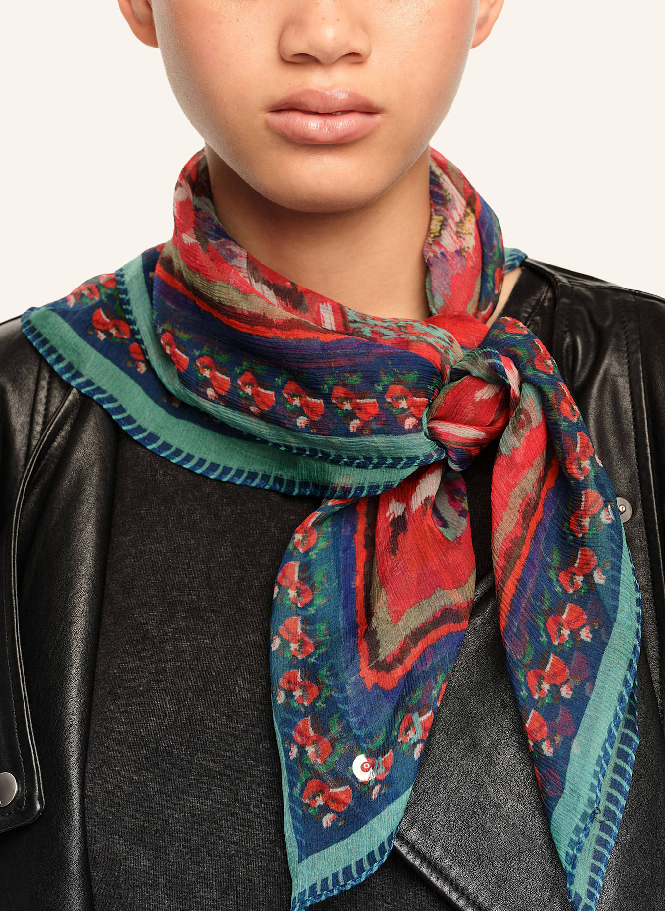 BIMBA Y LOLA Halstuch: ROT