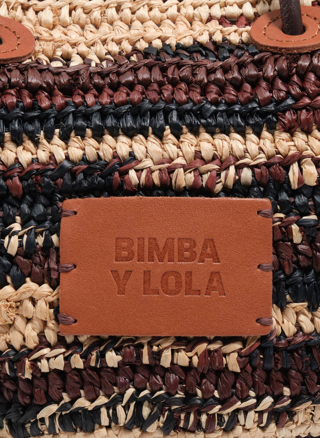 BIMBA Y LOLA Korbtasche: BRAUN