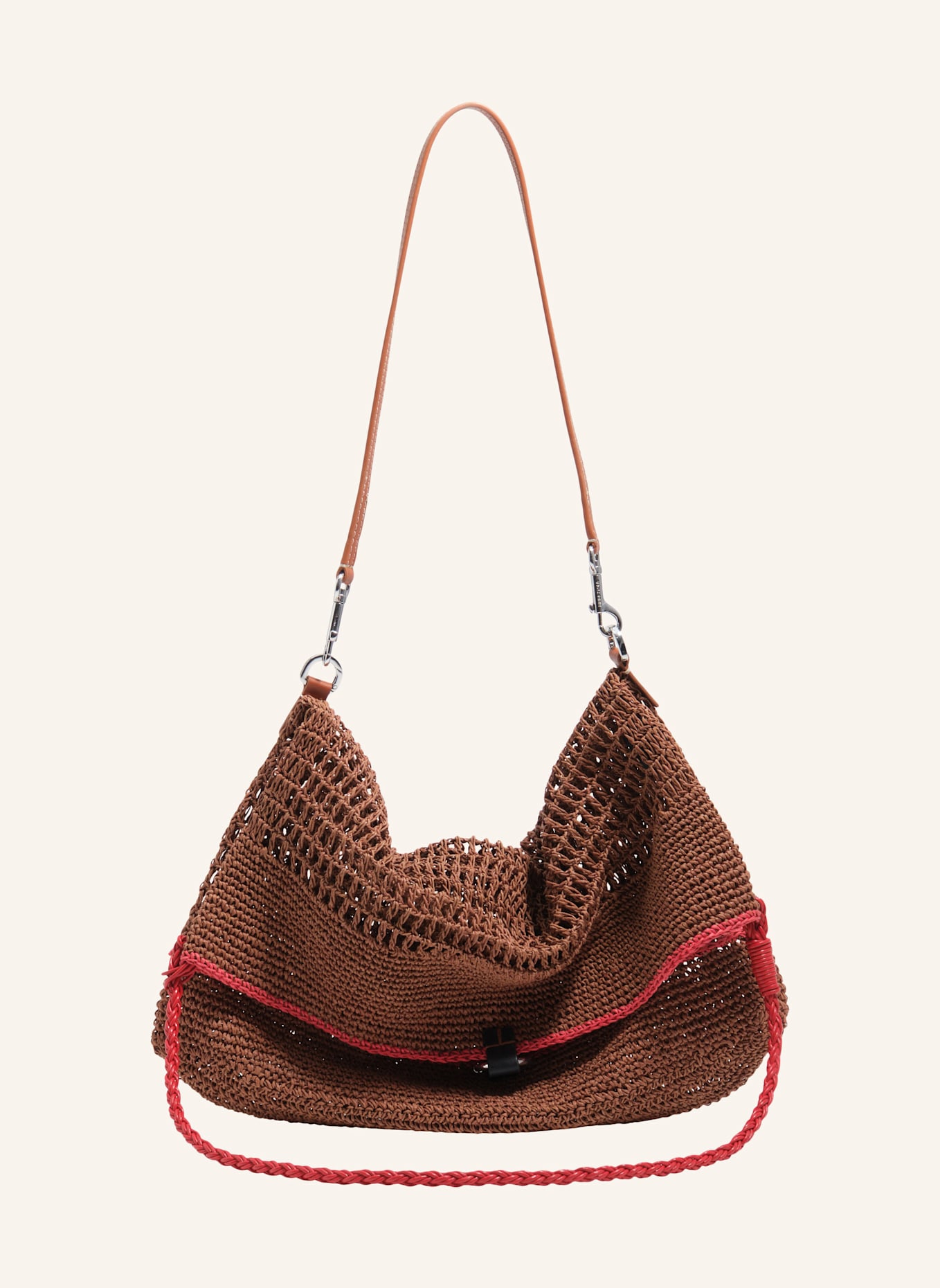 BIMBA Y LOLA Schultertasche: BRAUN