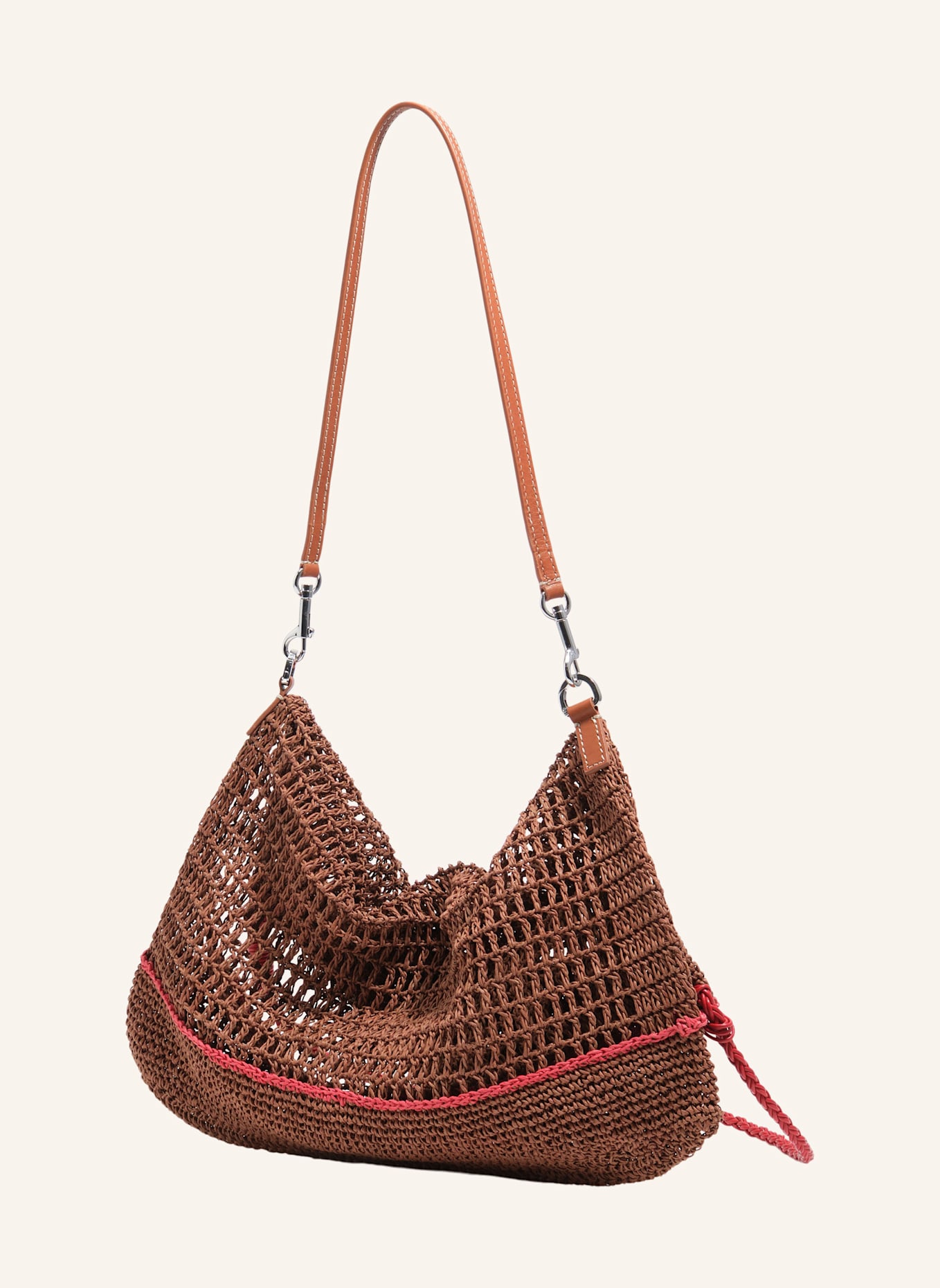 BIMBA Y LOLA Schultertasche: BRAUN