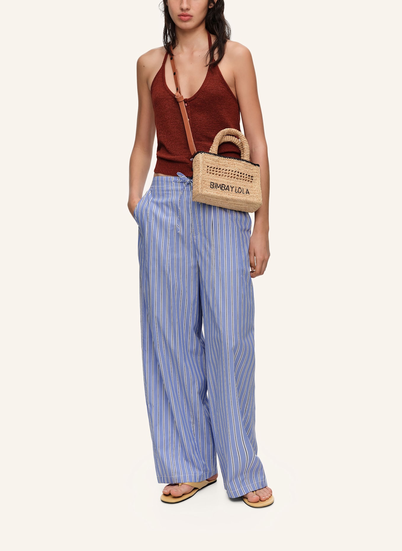BIMBA Y LOLA Mini-Tasche: KHAKI