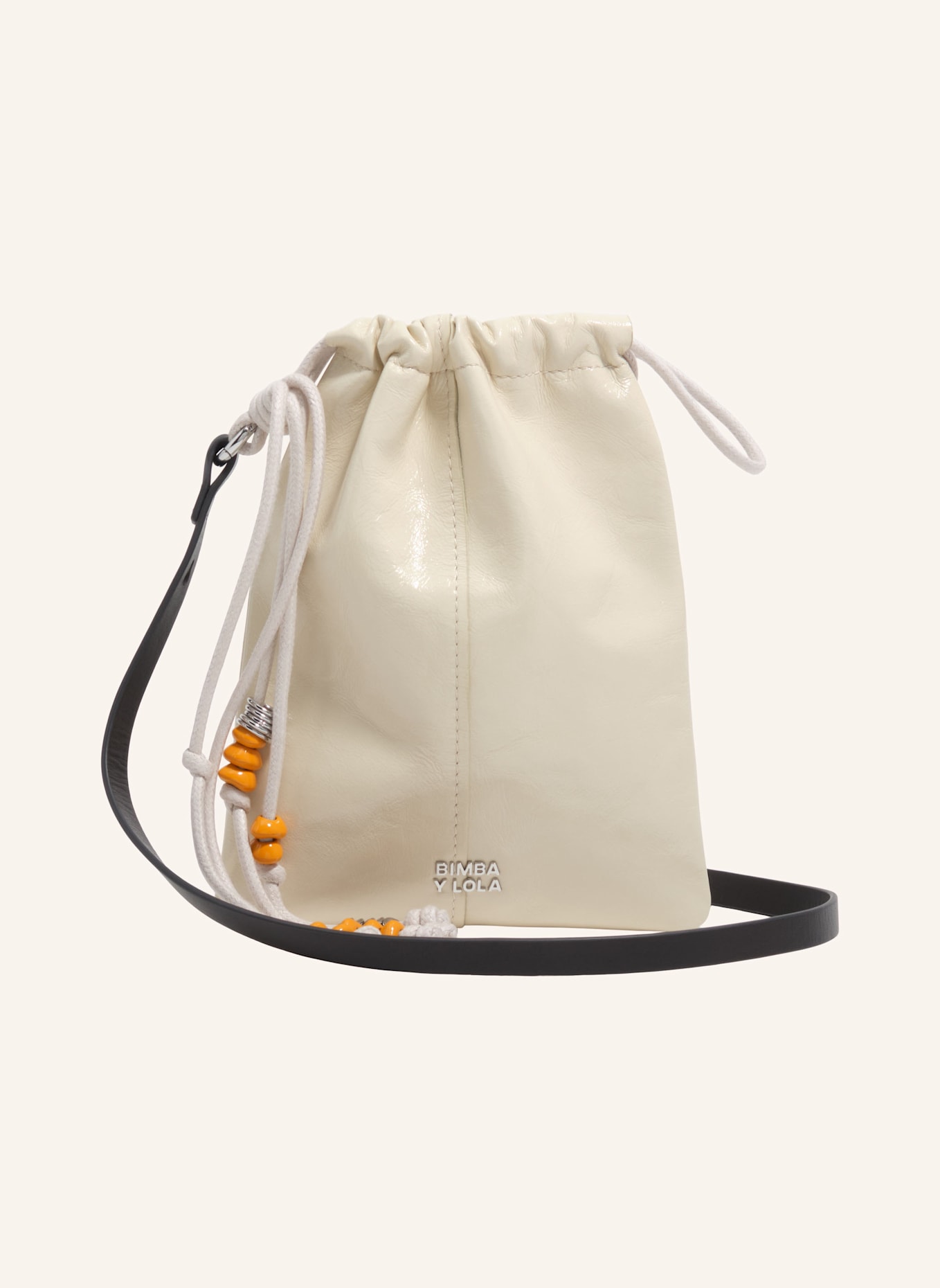 BIMBA Y LOLA Mini-Ledertasche: WEISS