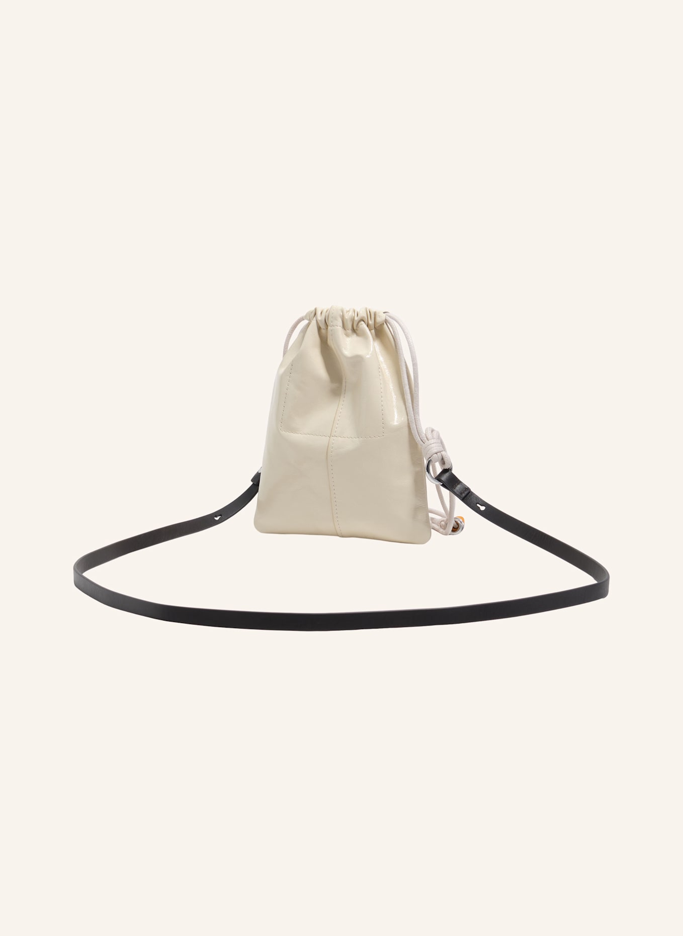 BIMBA Y LOLA Mini-Ledertasche: WEISS