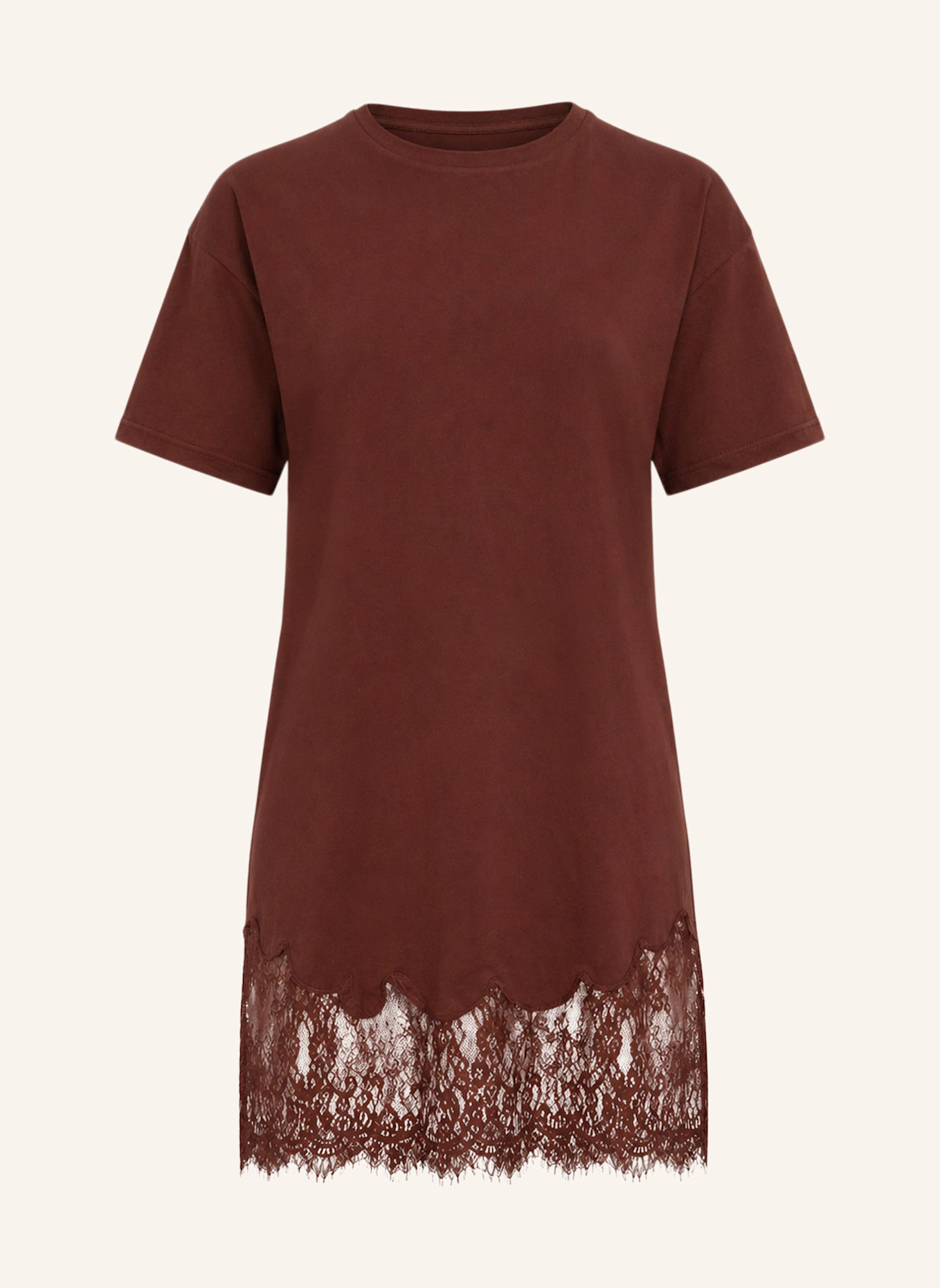 BIMBA Y LOLA Shirtkleid: BRAUN