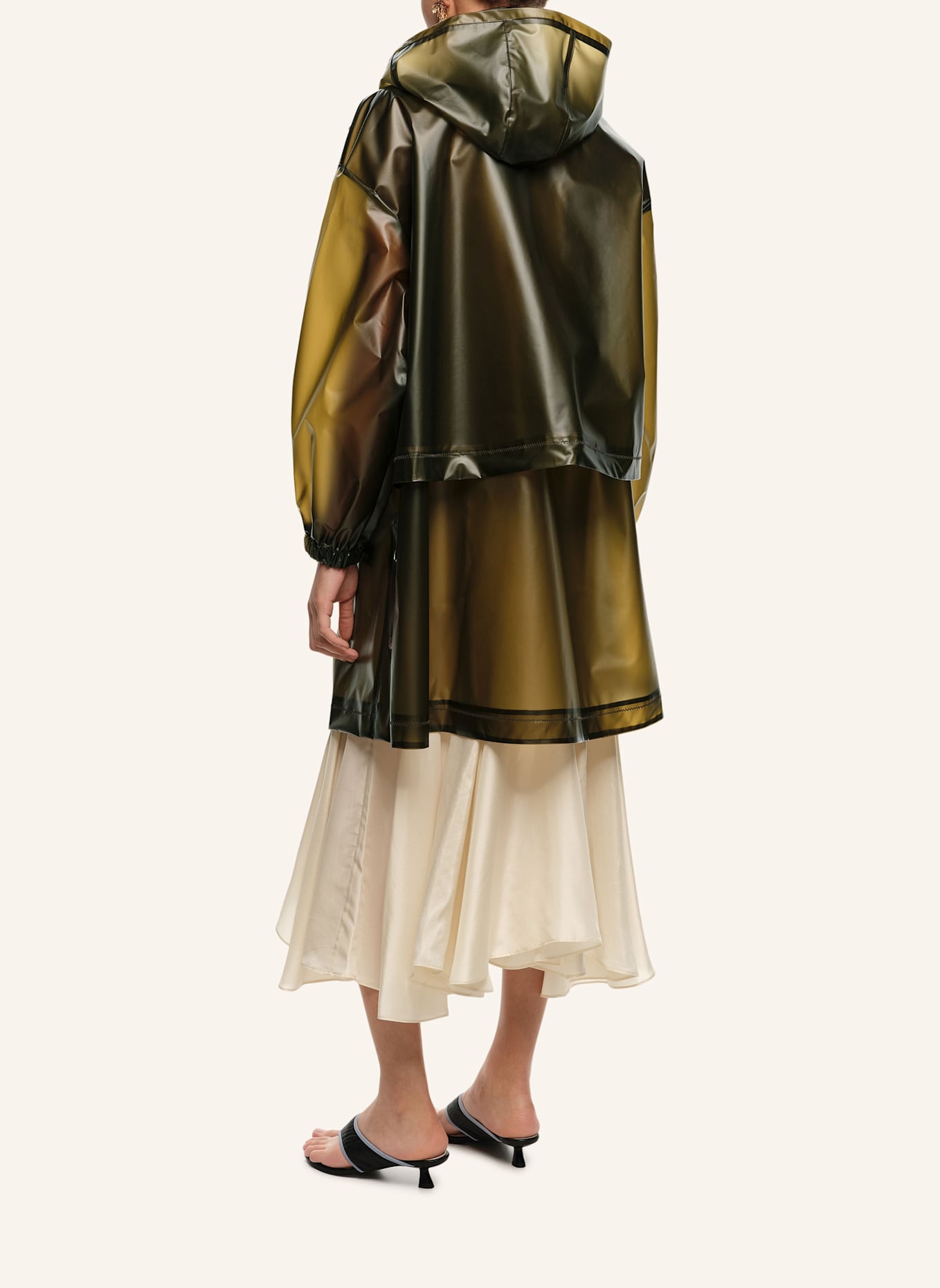BIMBA Y LOLA Trenchcoat: GRÜN