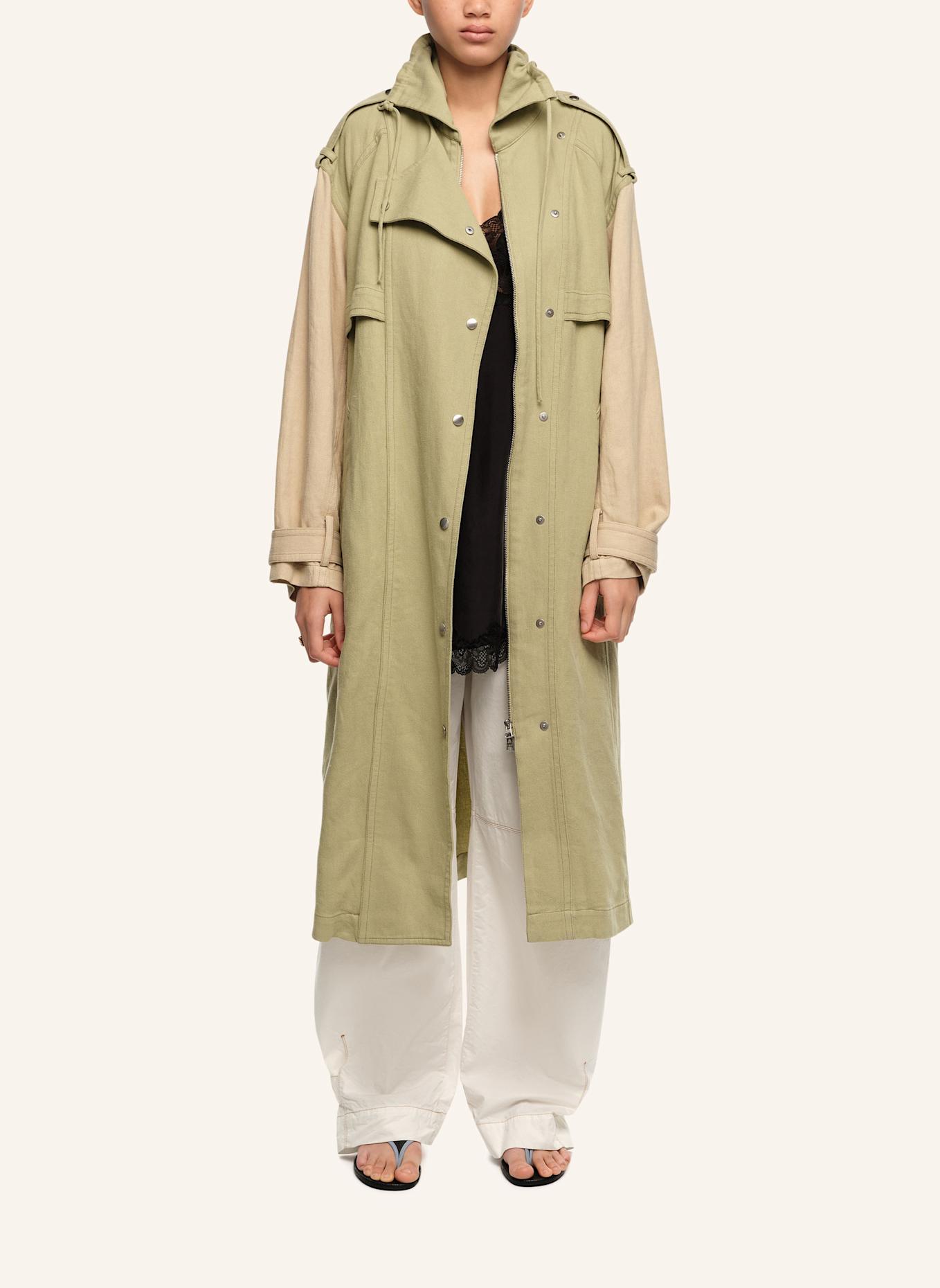 BIMBA Y LOLA Trenchcoat: GRÜN