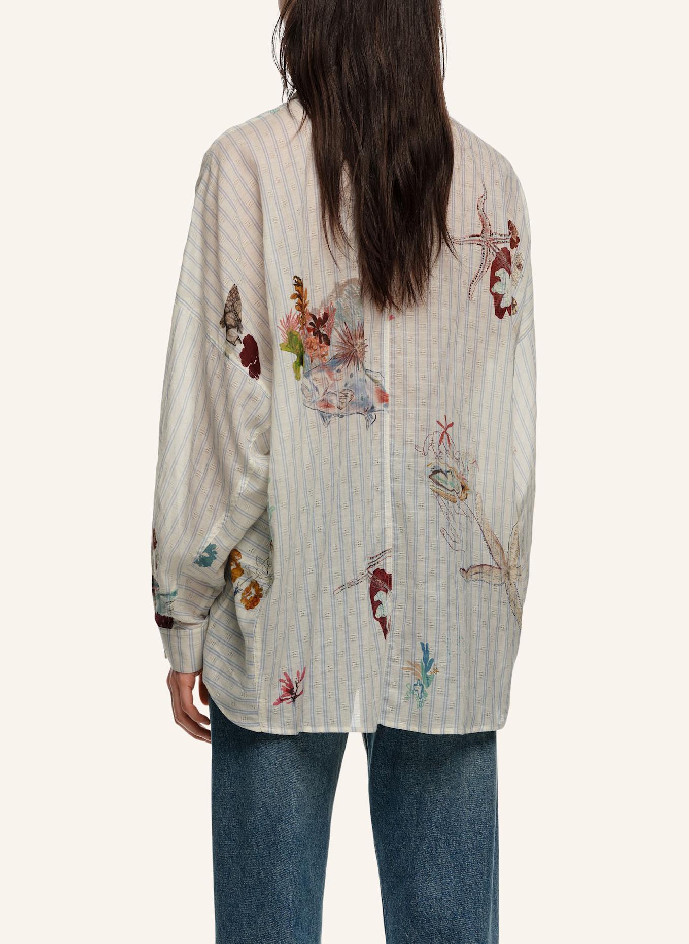 BIMBA Y LOLA Oversize-Hemdbluse: BLAU