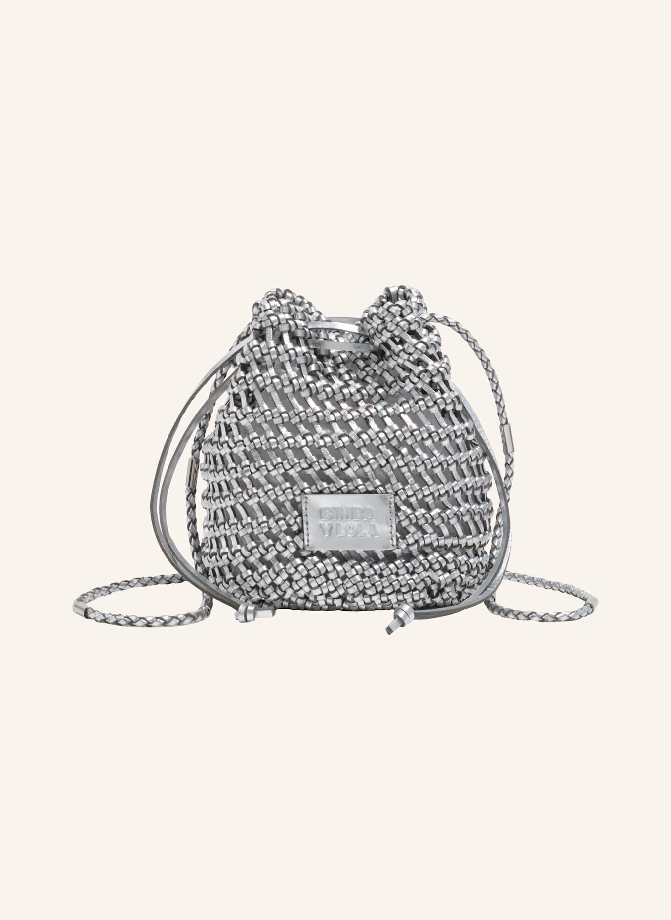 BIMBA Y LOLA Minitasche: SILBER