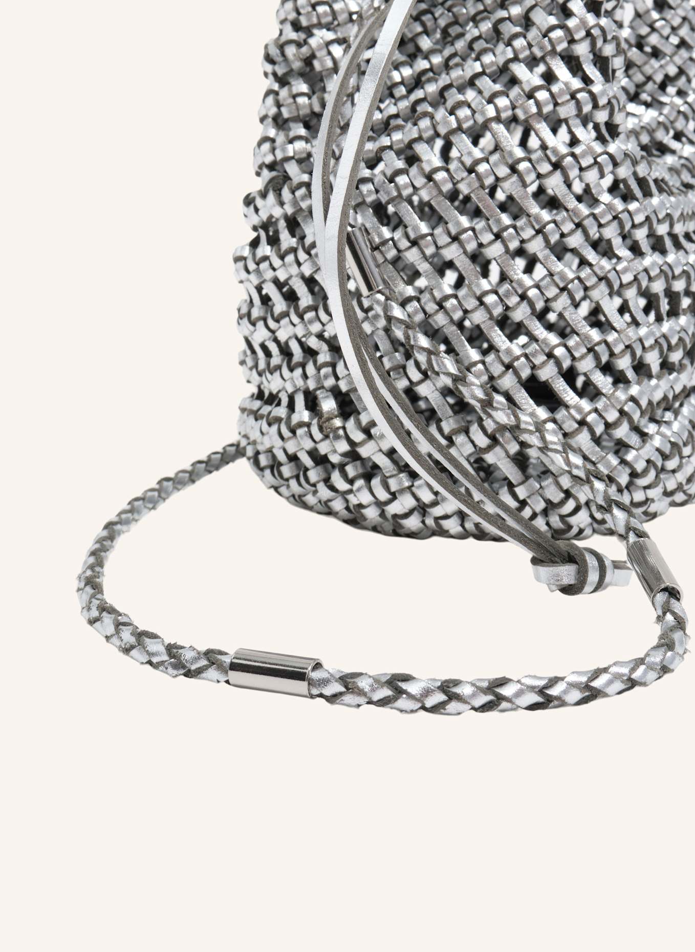 BIMBA Y LOLA Minitasche: SILBER