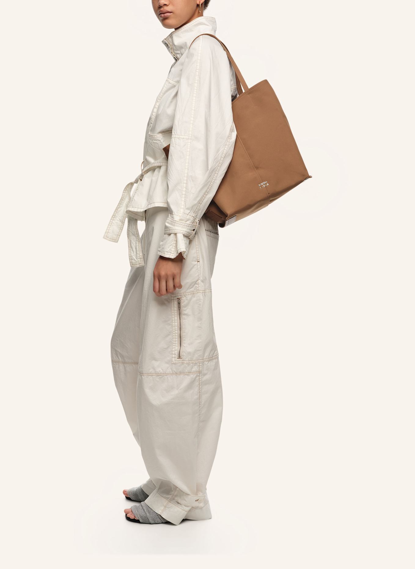 BIMBA Y LOLA Shopper: BRAUN