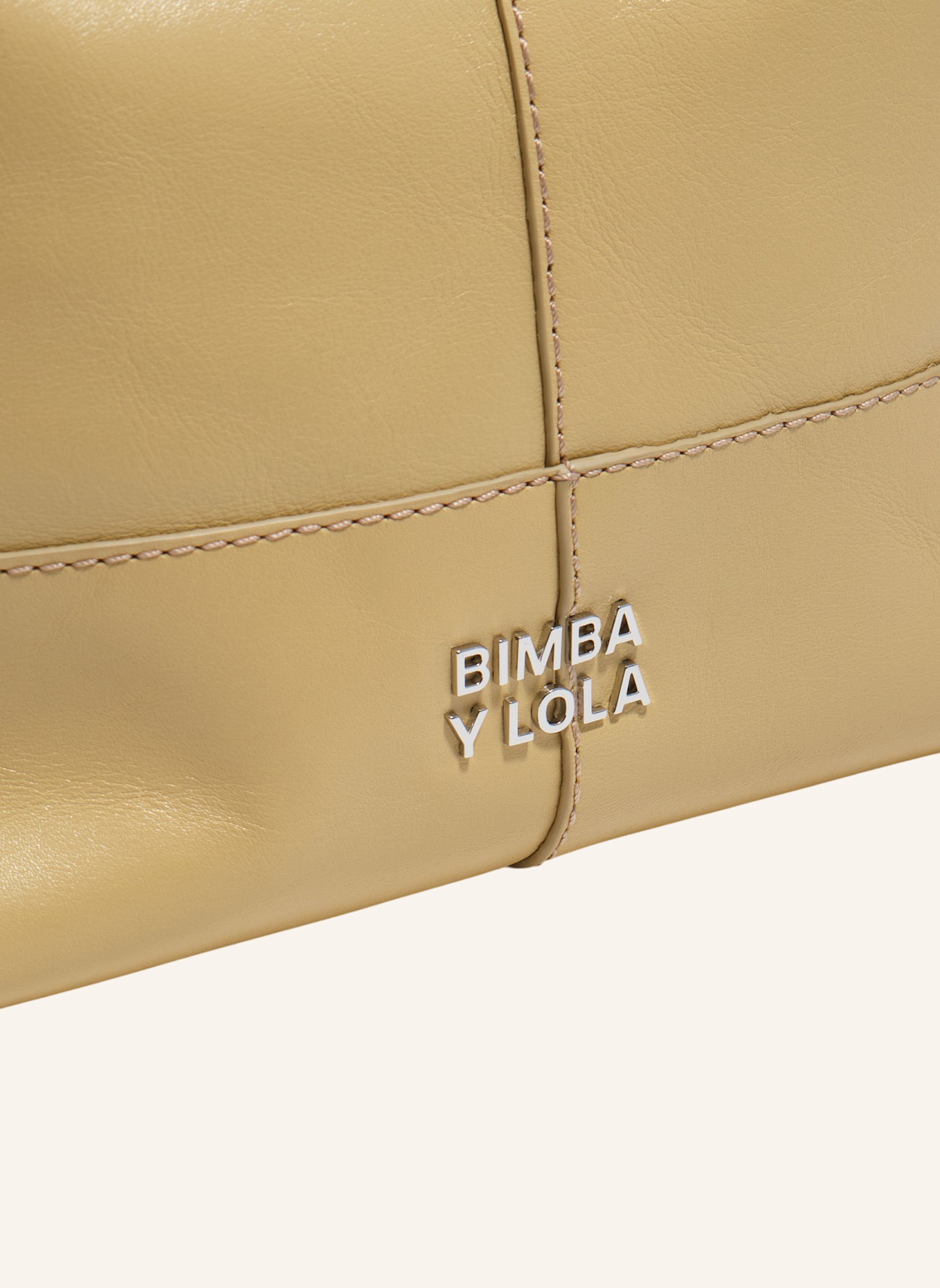 BIMBA Y LOLA Ledertasche: KHAKI