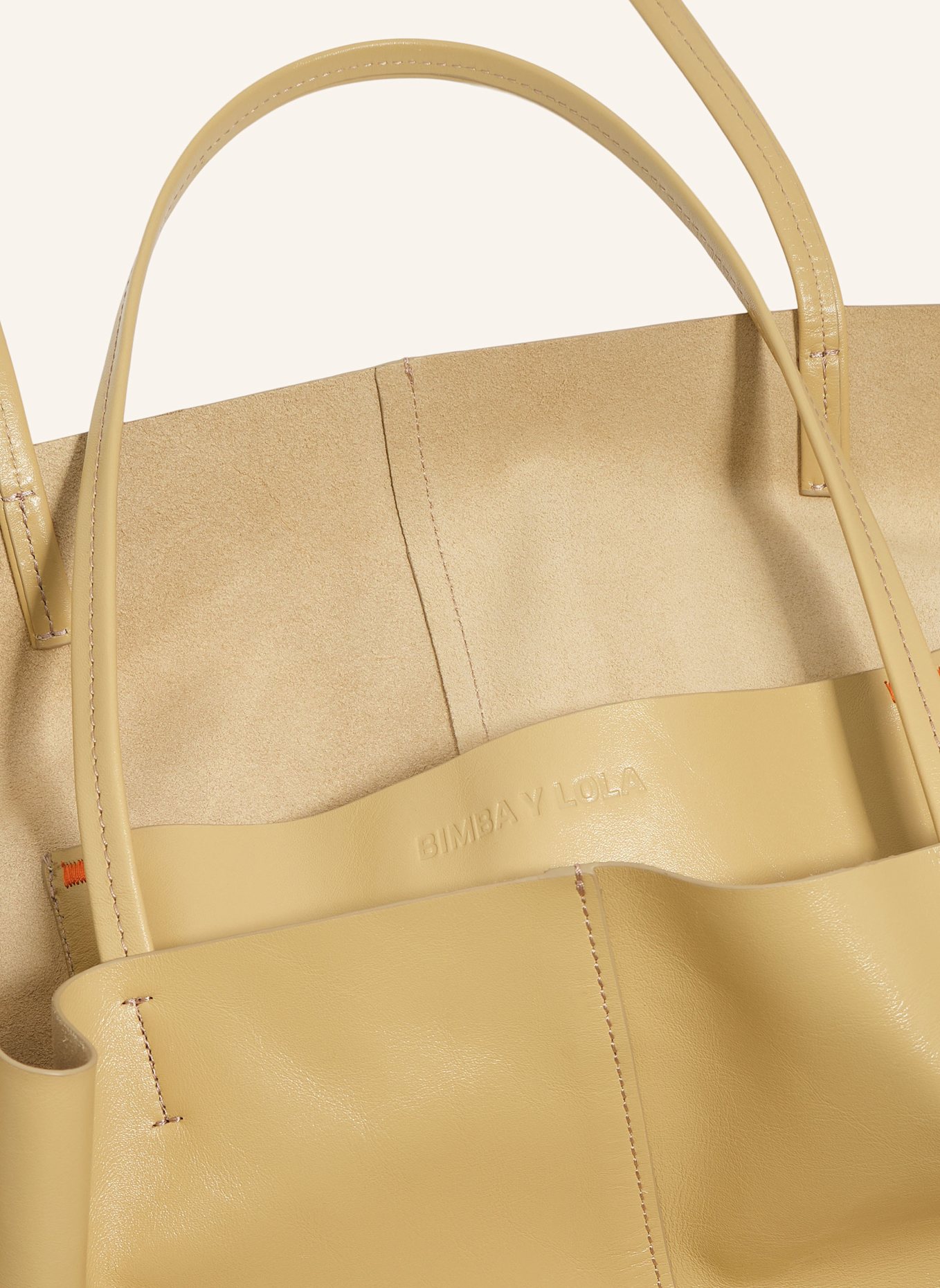 BIMBA Y LOLA Shopper: KHAKI
