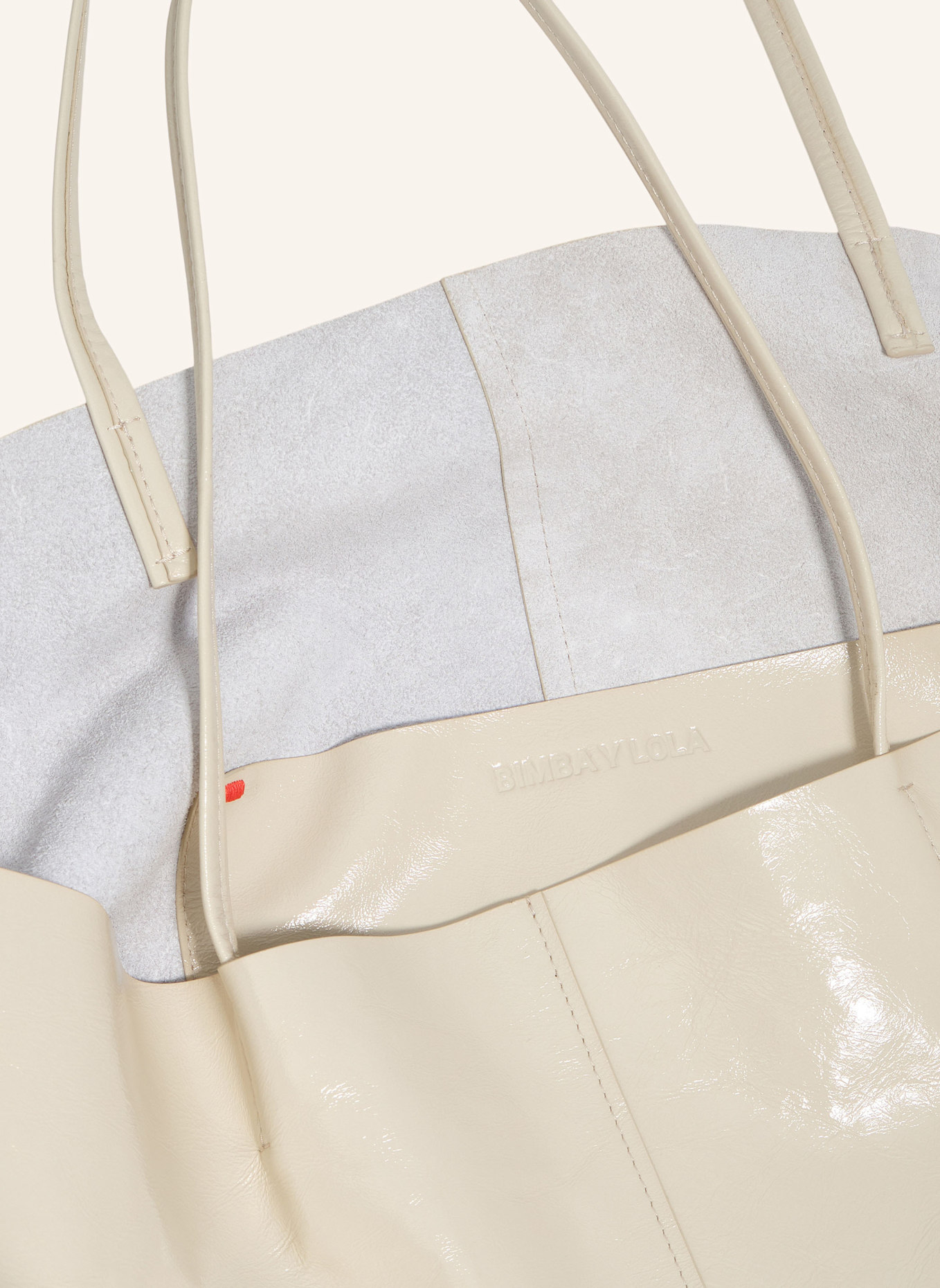 BIMBA Y LOLA Shopper: WEISS