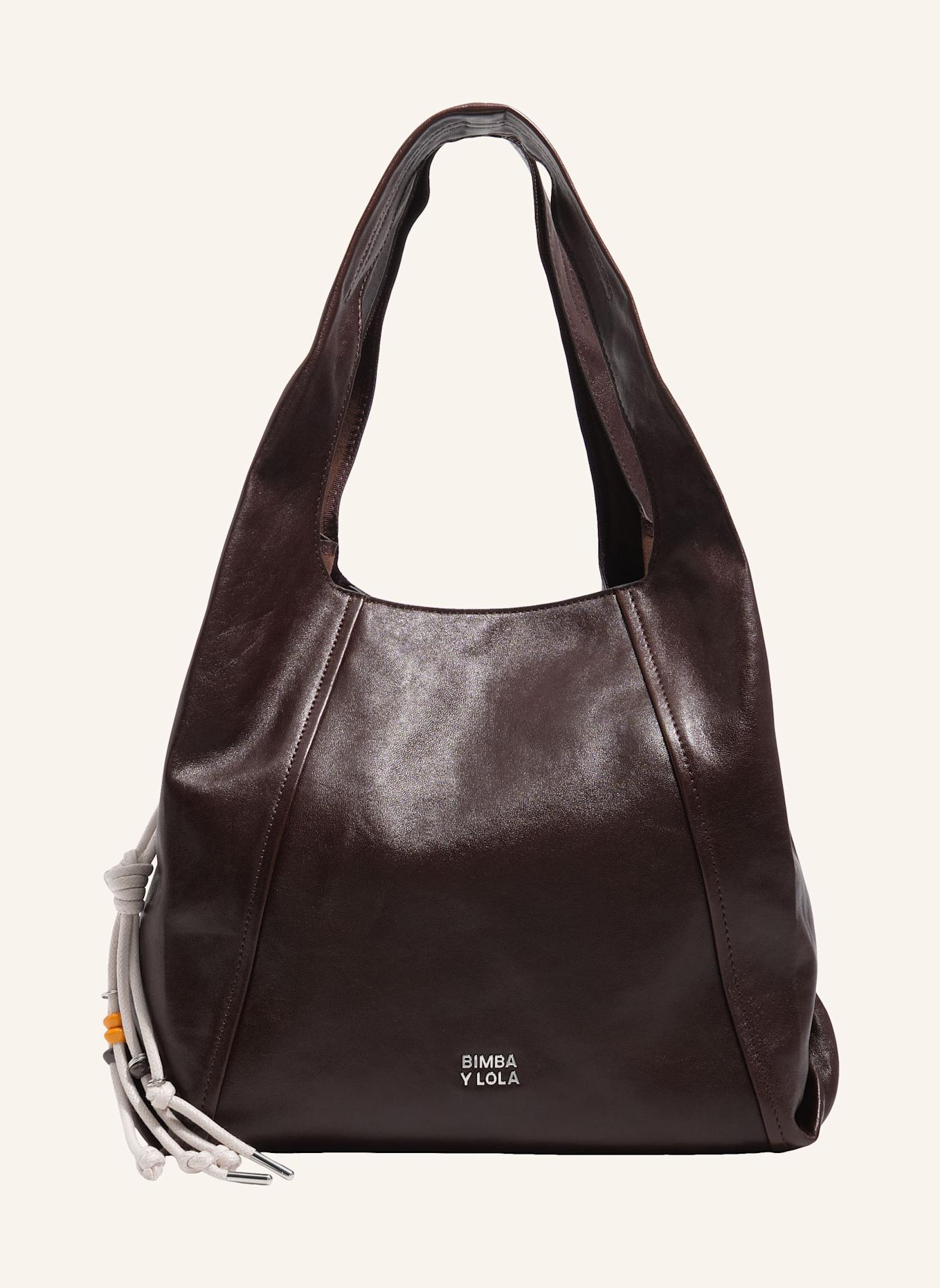 BIMBA Y LOLA Ledertasche: BRAUN