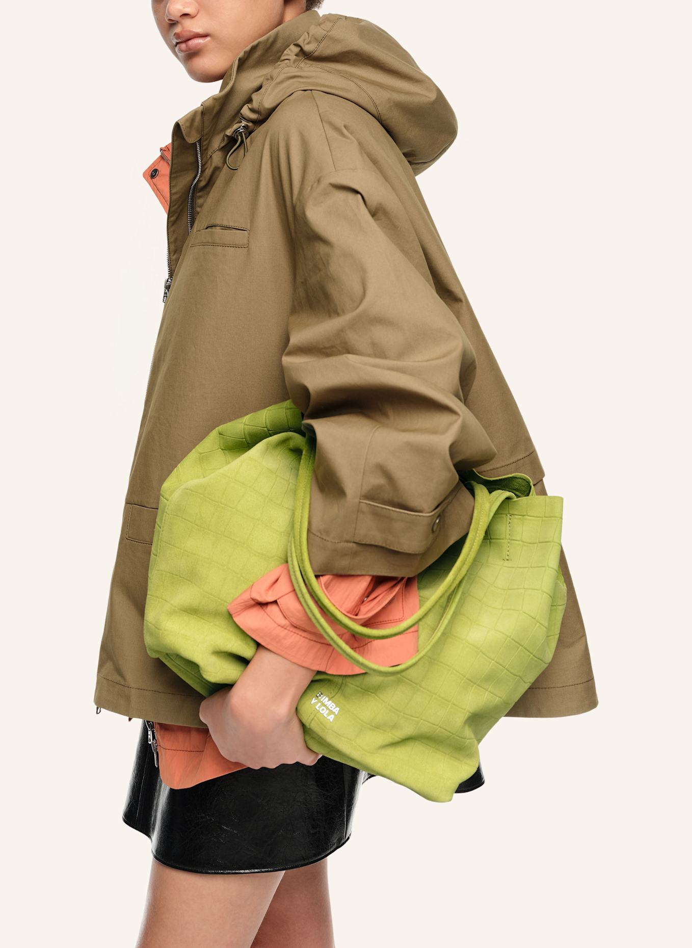 BIMBA Y LOLA Shopper: GRÜN