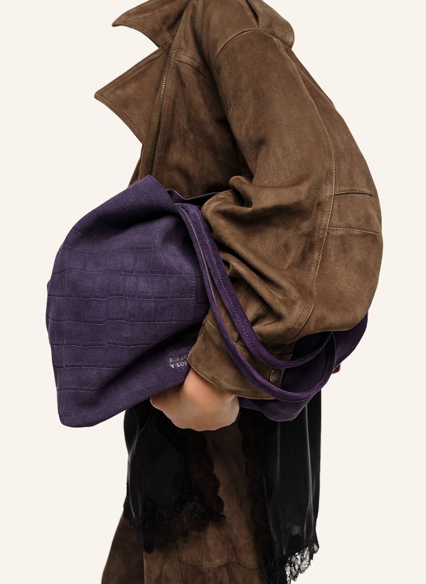 BIMBA Y LOLA Shopper: LILA