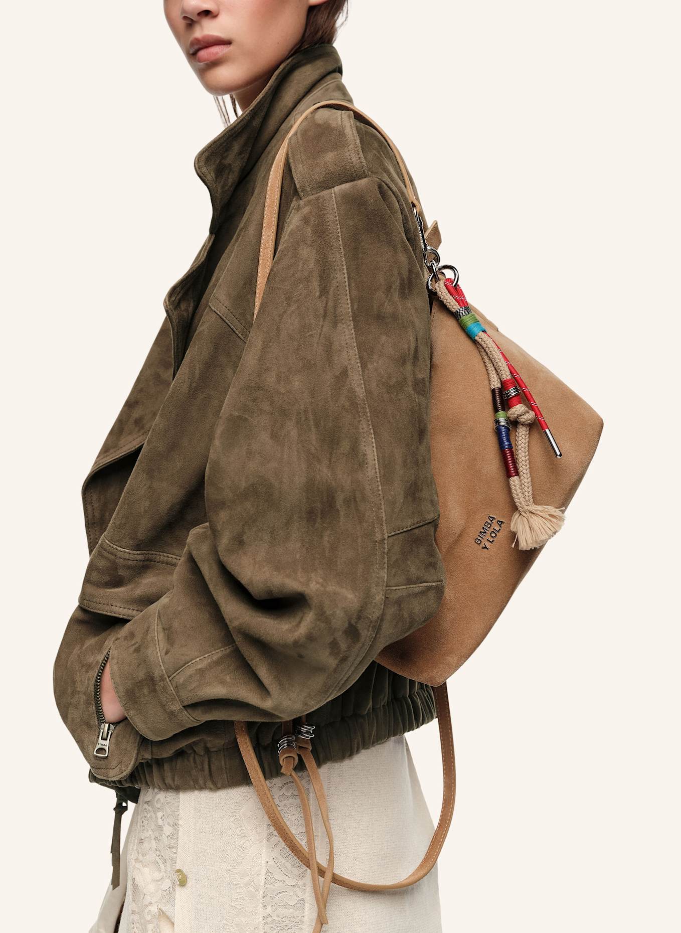 BIMBA Y LOLA Tasche: KHAKI