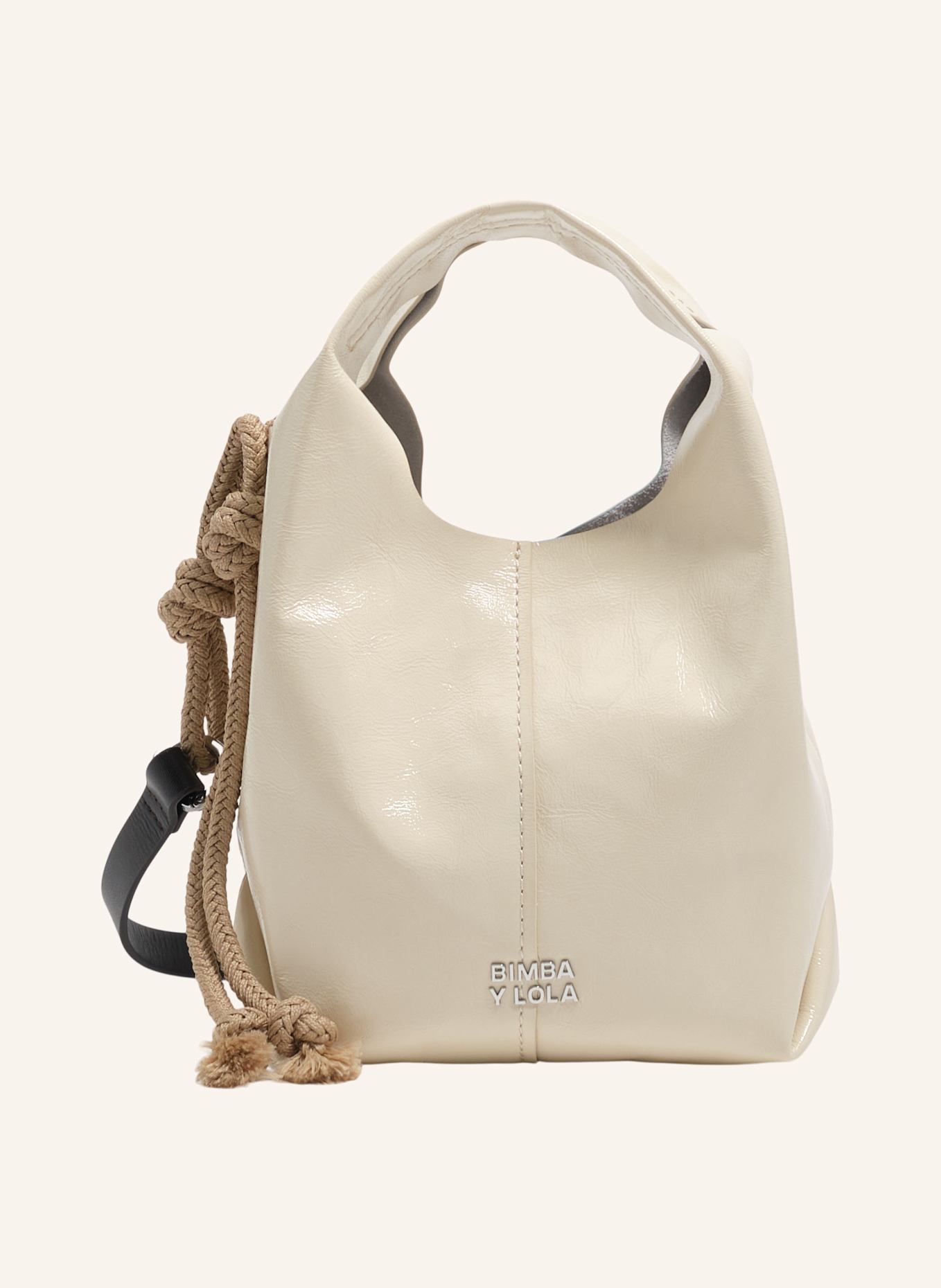 BIMBA Y LOLA Mini-Ledertasche: WEISS