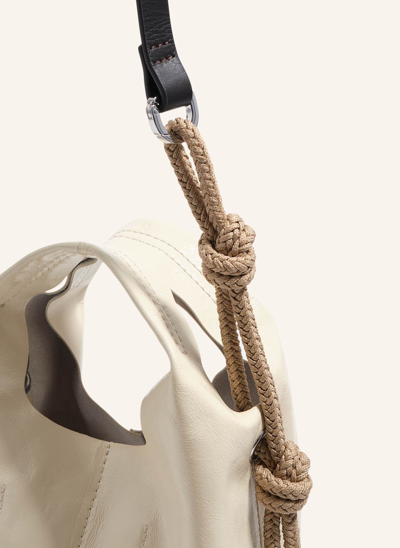 BIMBA Y LOLA Mini-Ledertasche: WEISS