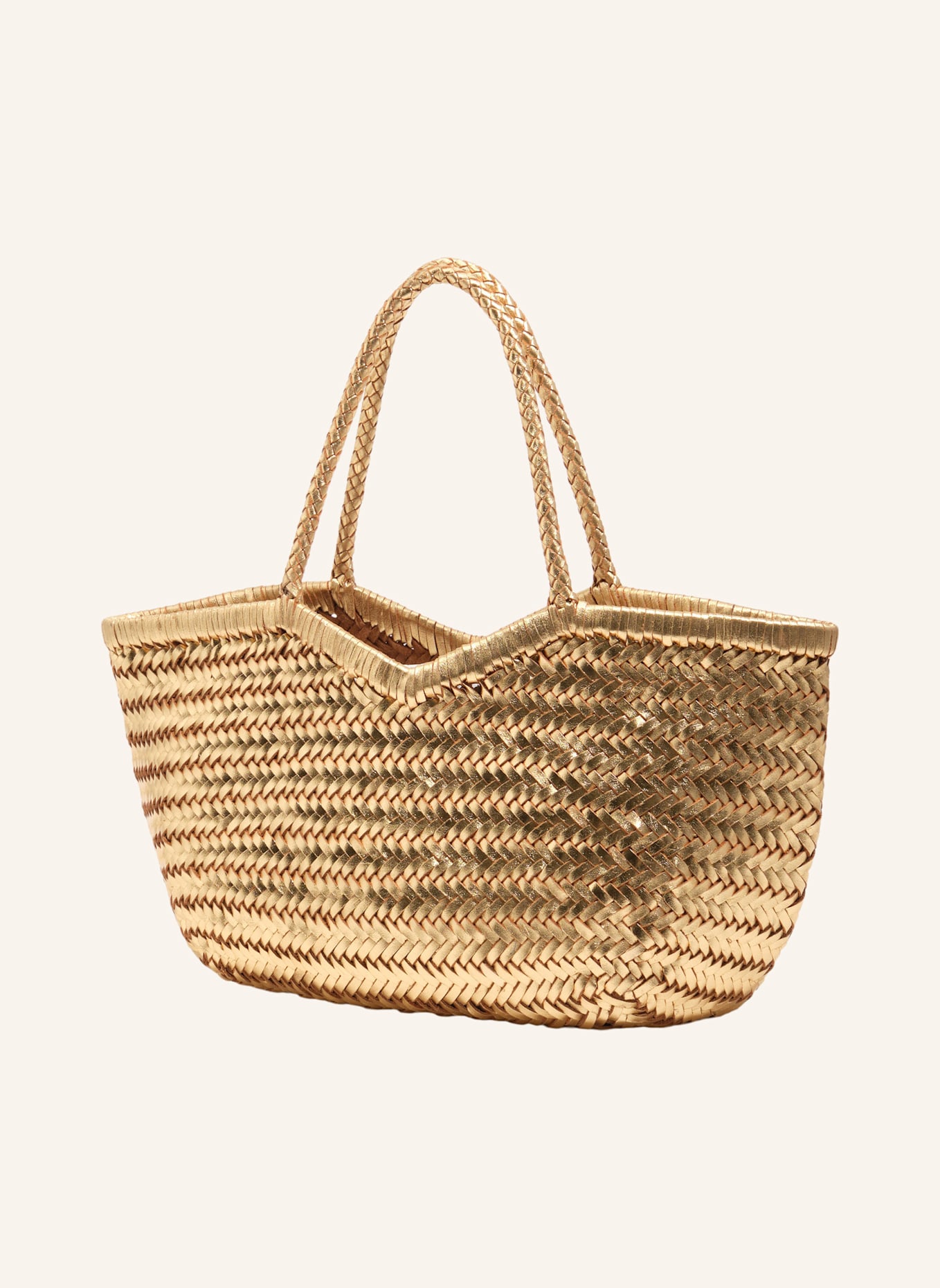 BIMBA Y LOLA Shopper: GOLD
