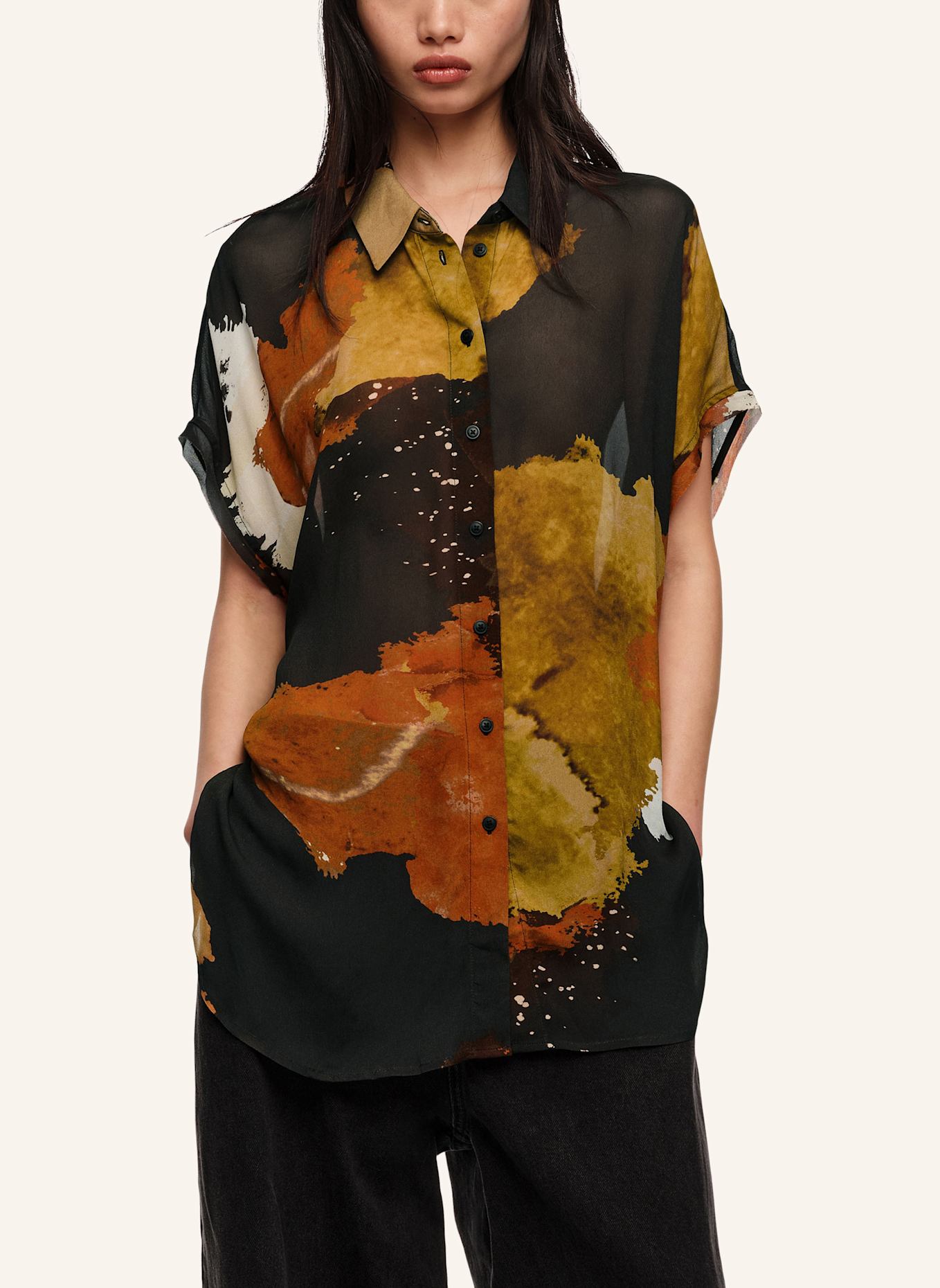 BIMBA Y LOLA Hemdbluse: SCHWARZ