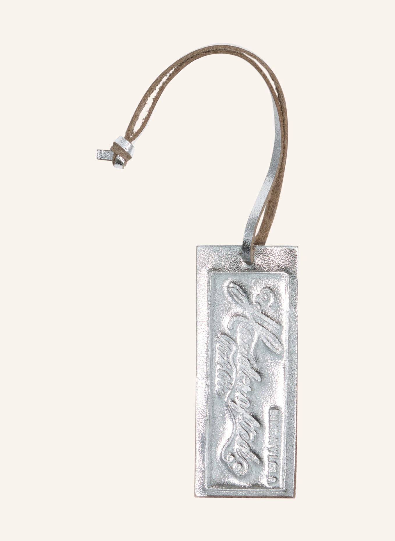 BIMBA Y LOLA Shopper: SILBER