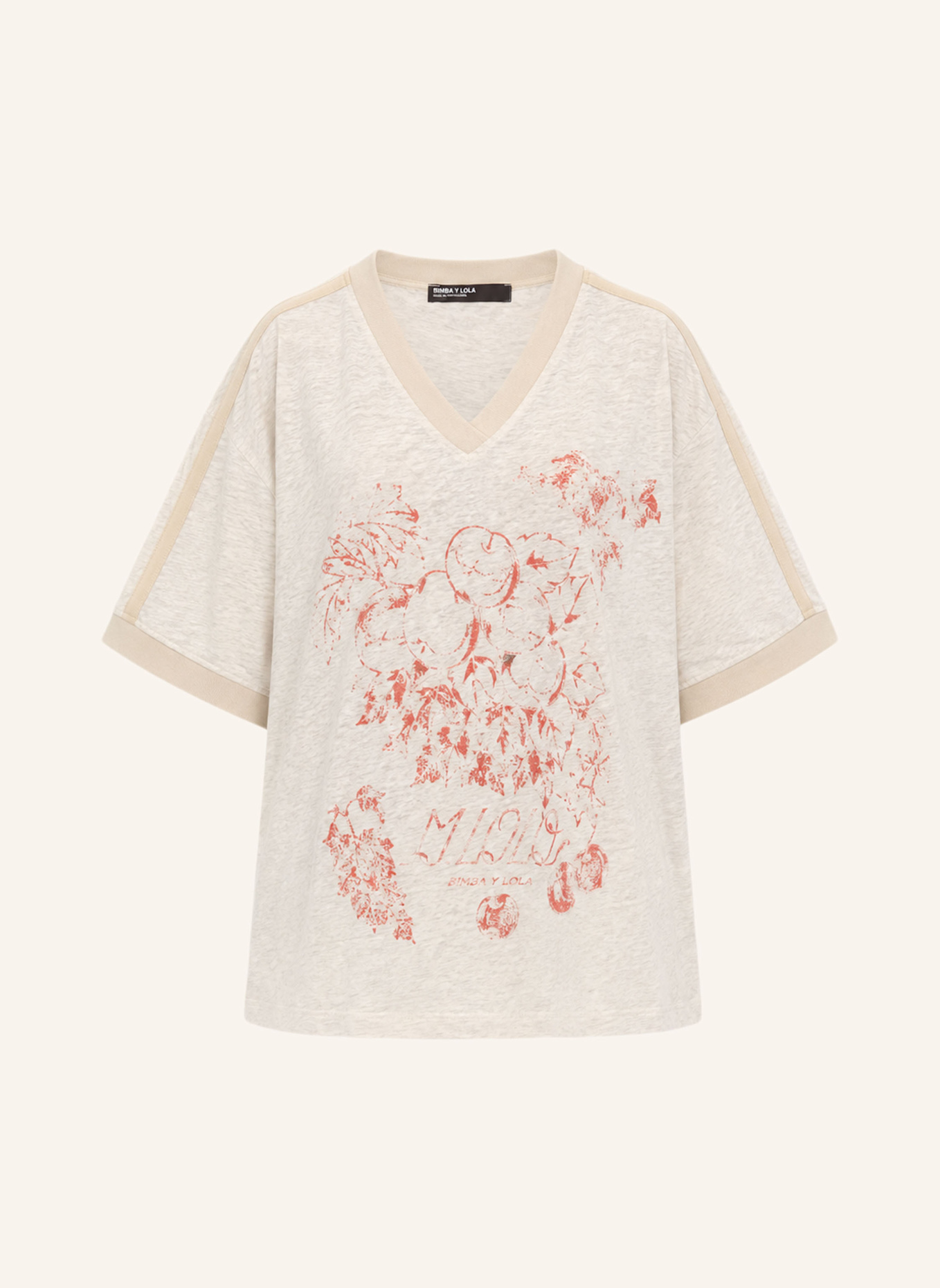 BIMBA Y LOLA Leinen-T-Shirt