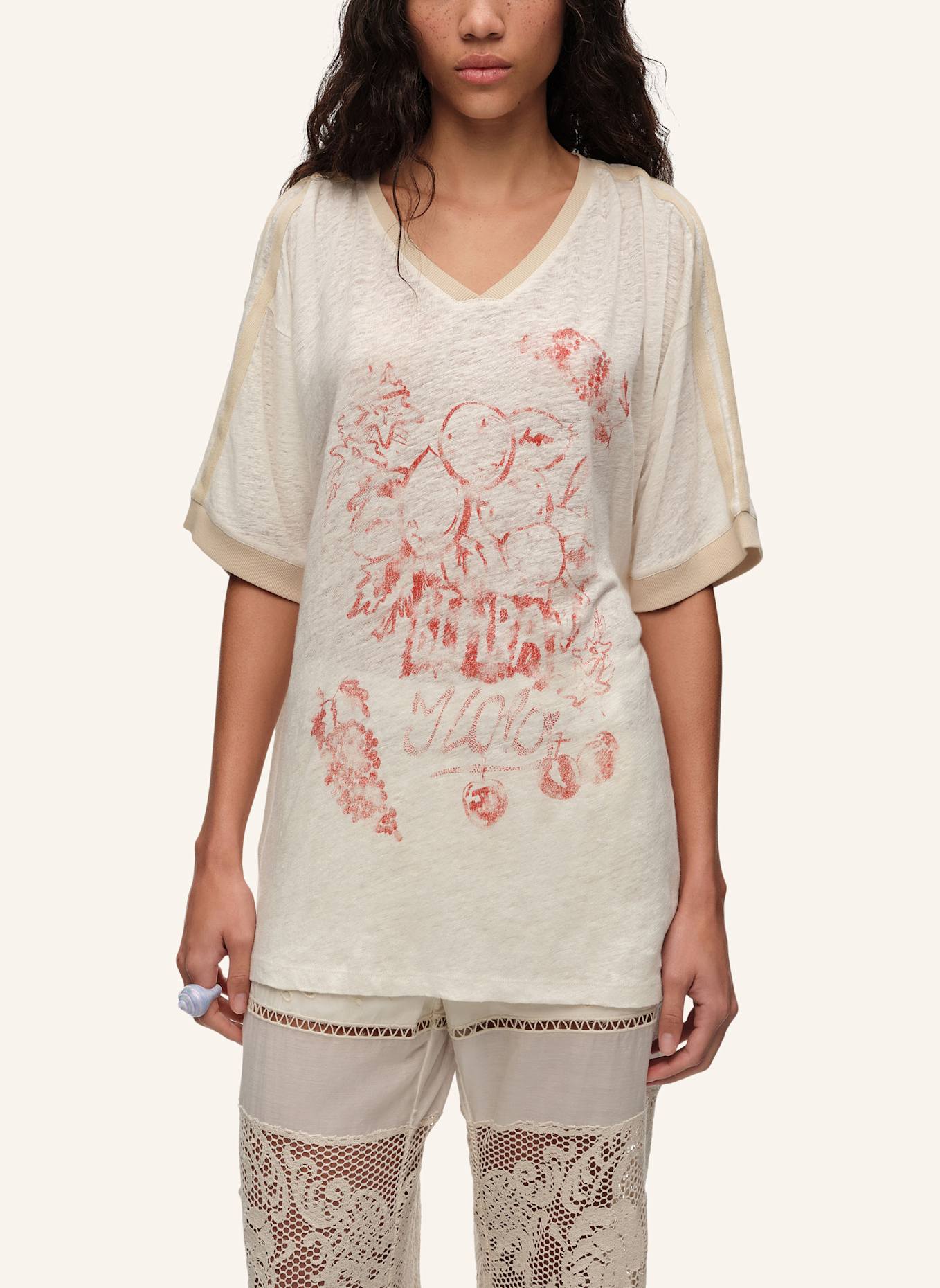 BIMBA Y LOLA Leinen-T-Shirt