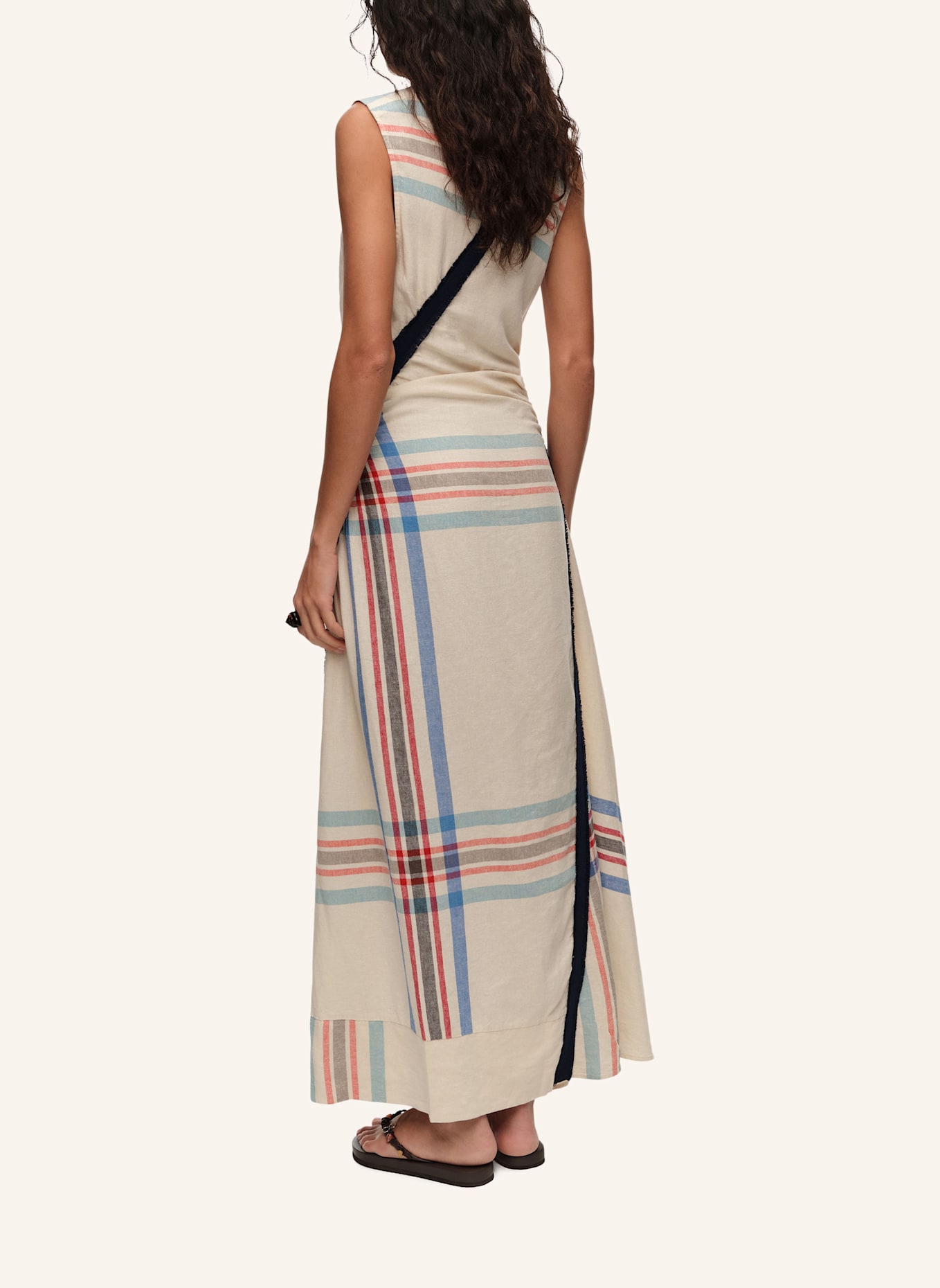 BIMBA Y LOLA Leinenkleid