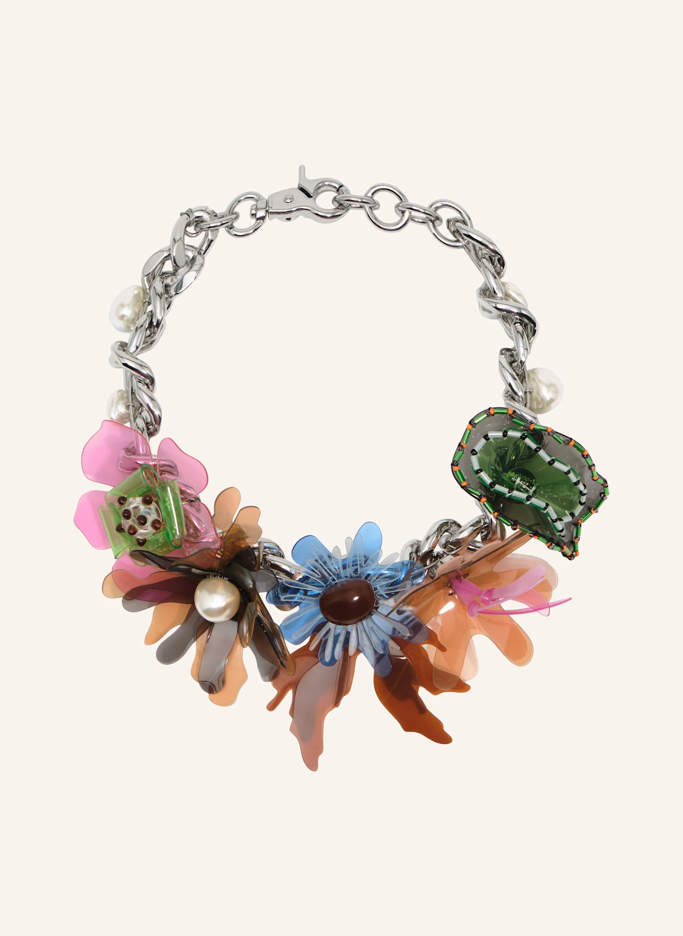 BIMBA Y LOLA Blumenketten: BLAU