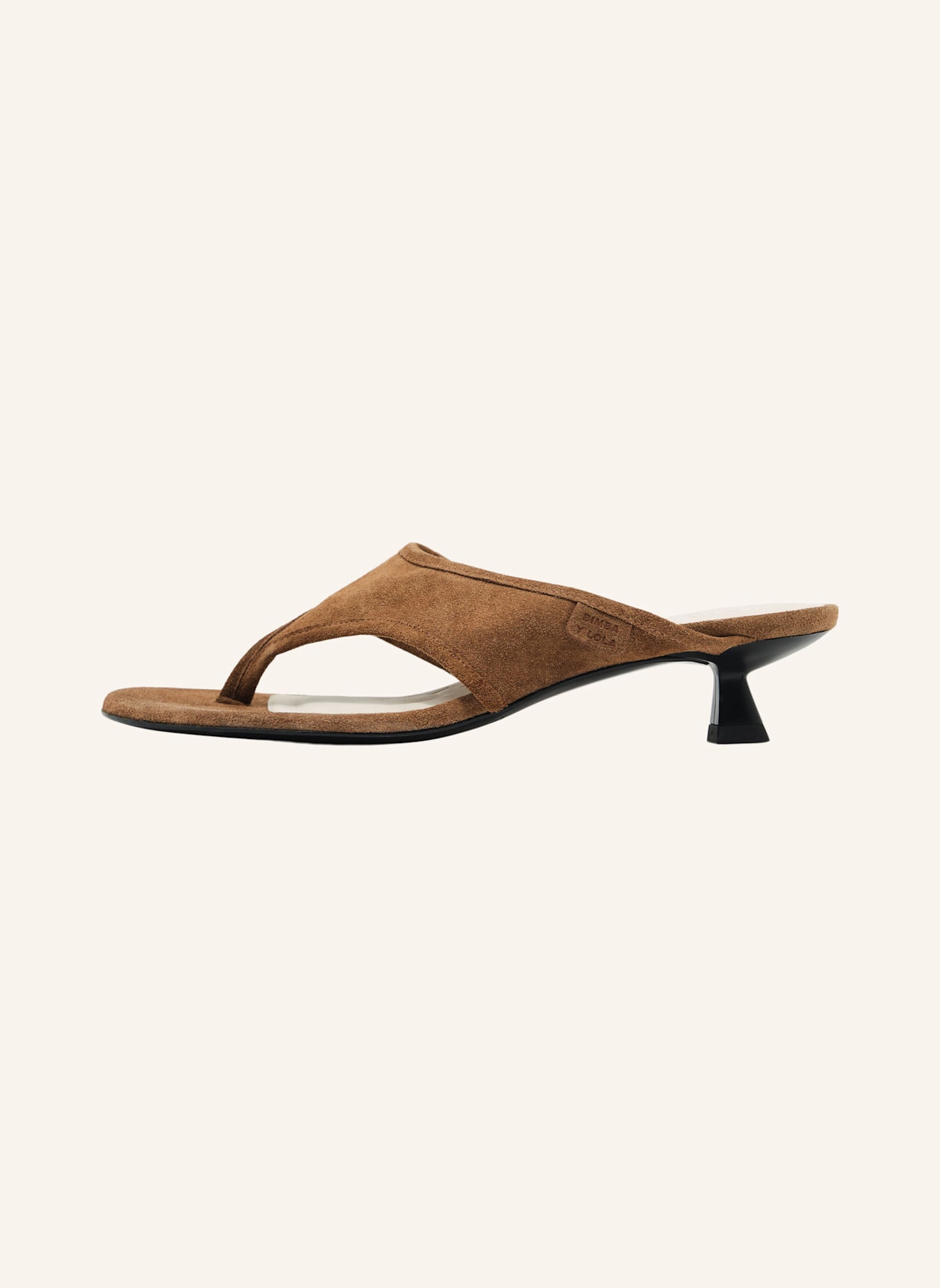 BIMBA Y LOLA Sandalette: KHAKI