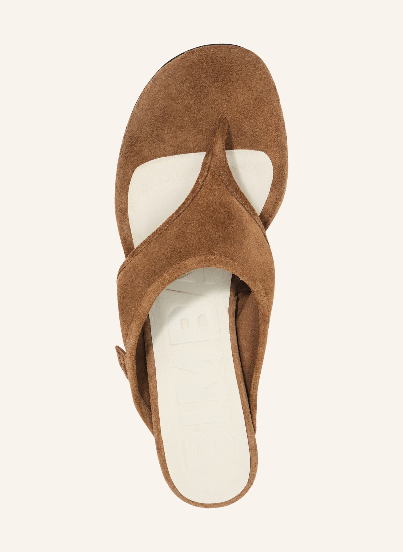 BIMBA Y LOLA Sandalette: KHAKI