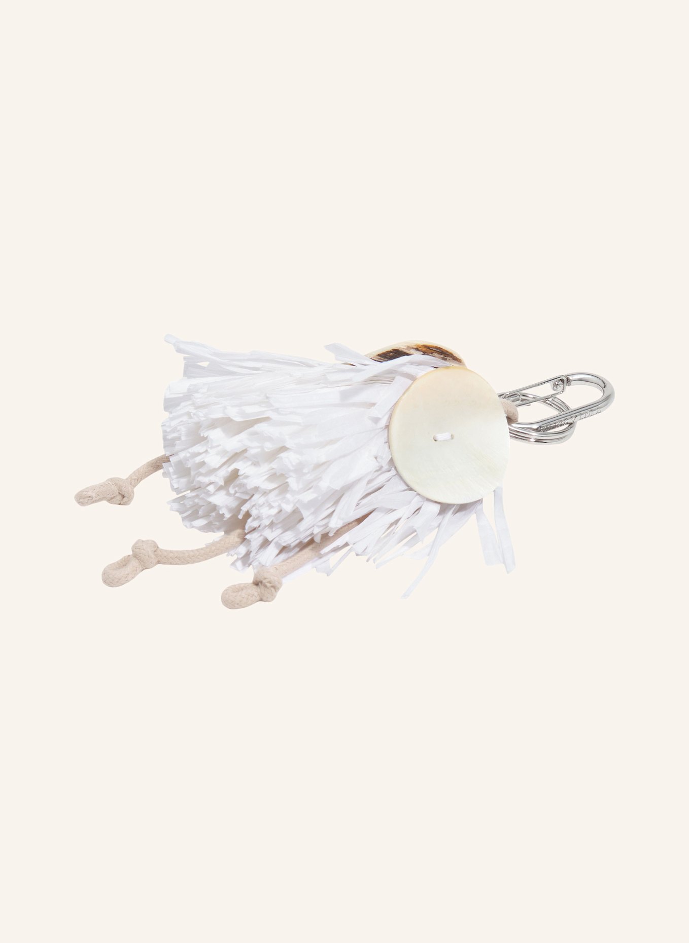 BIMBA Y LOLA Schlüsselanhänger: WEISS