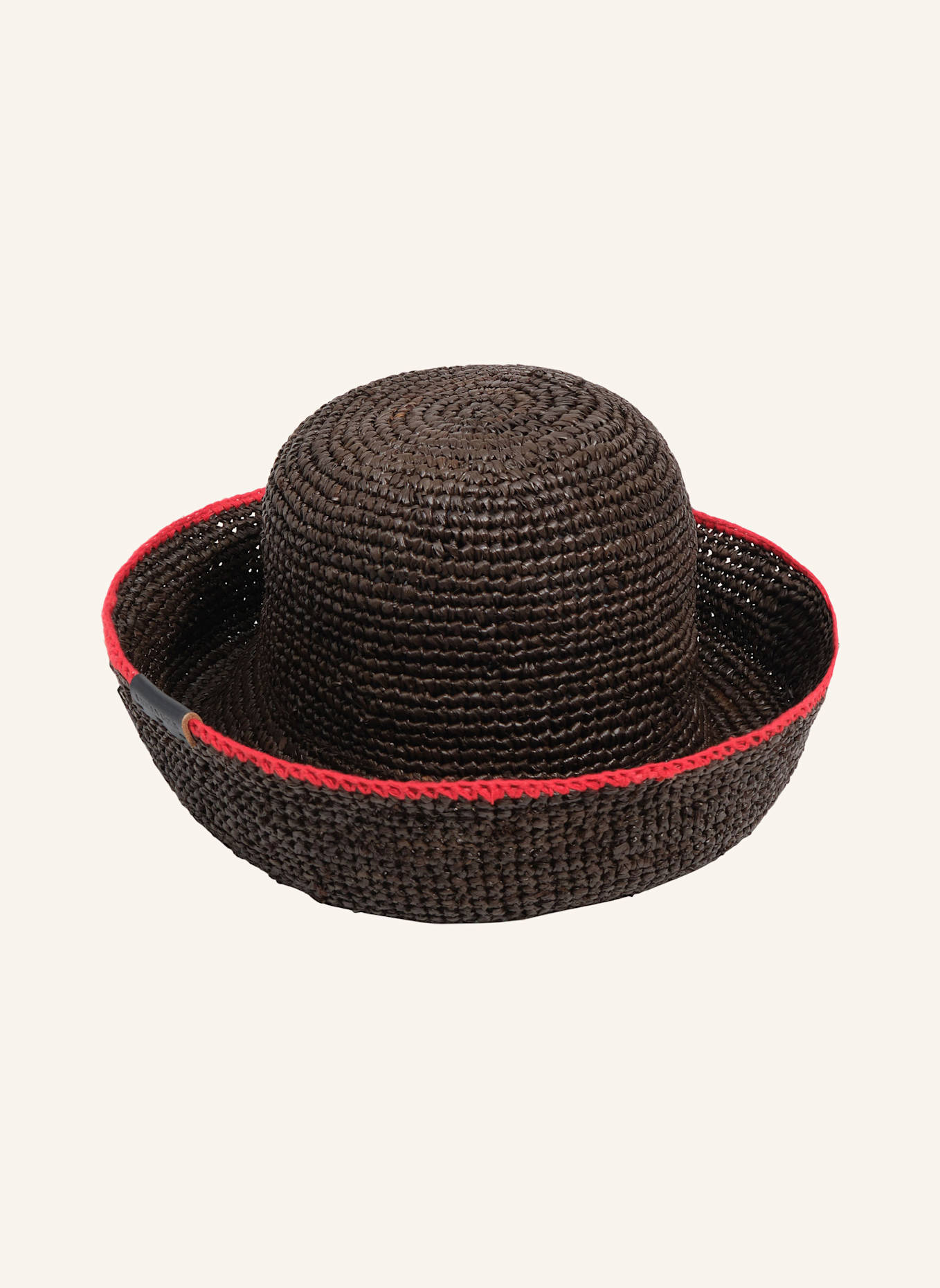 BIMBA Y LOLA Raffiahut: BRAUN
