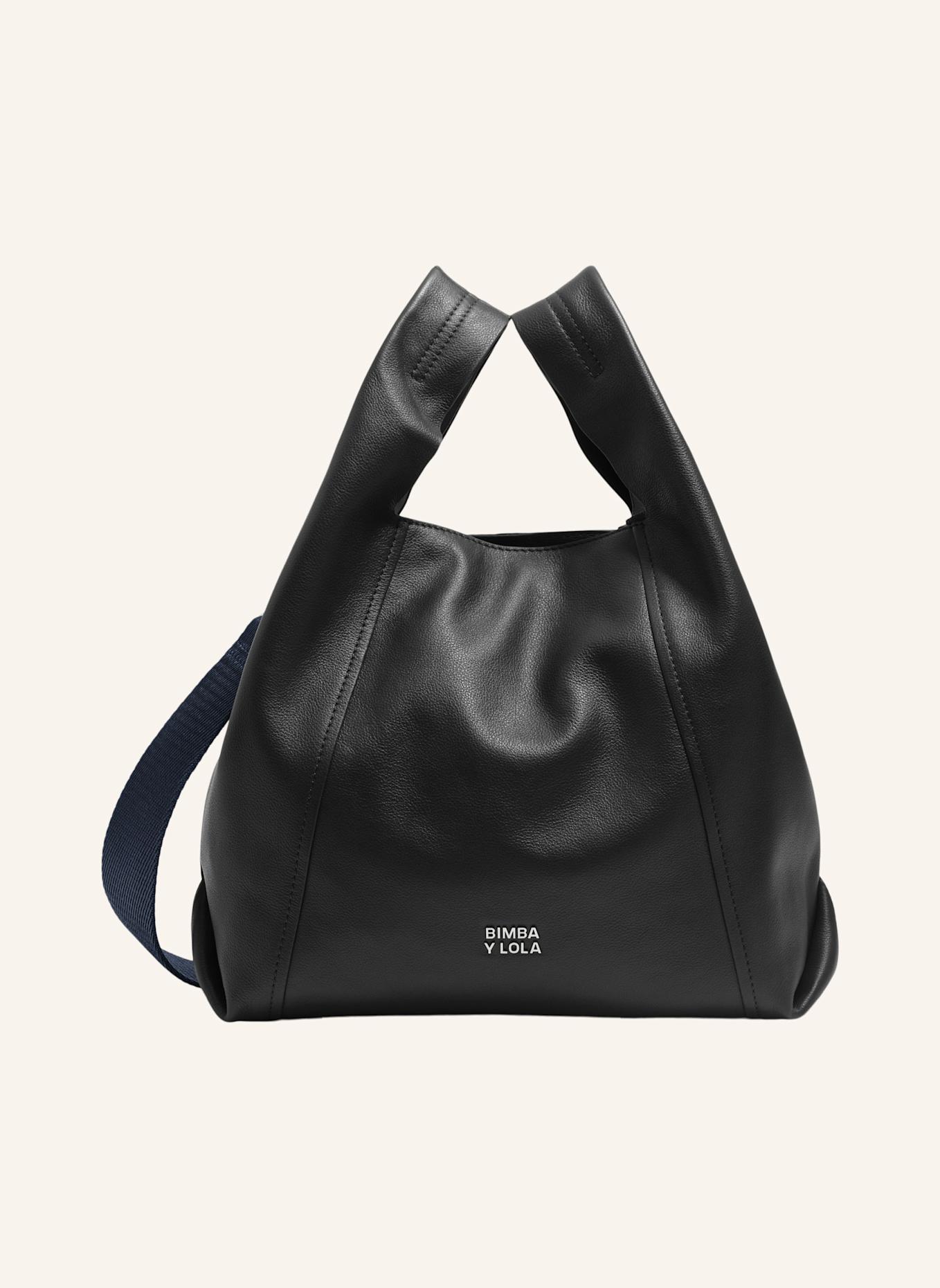 BIMBA Y LOLA Ledertasche: SCHWARZ