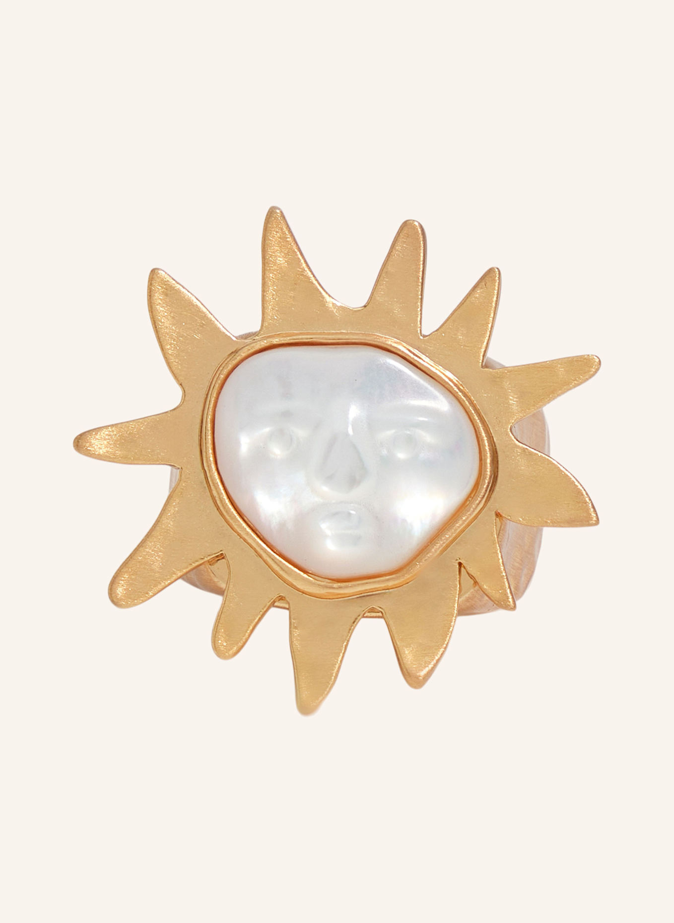 BIMBA Y LOLA Sonnenring: WEISS