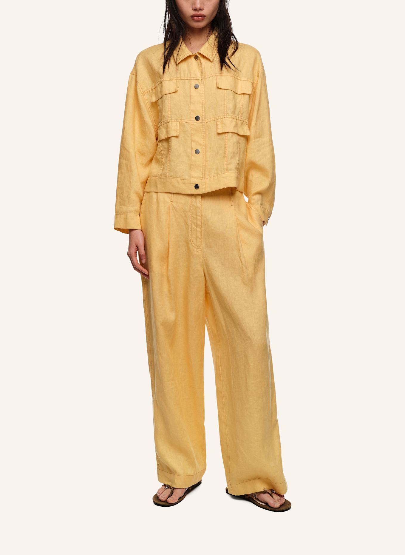 BIMBA Y LOLA Leinenjacke: GELB