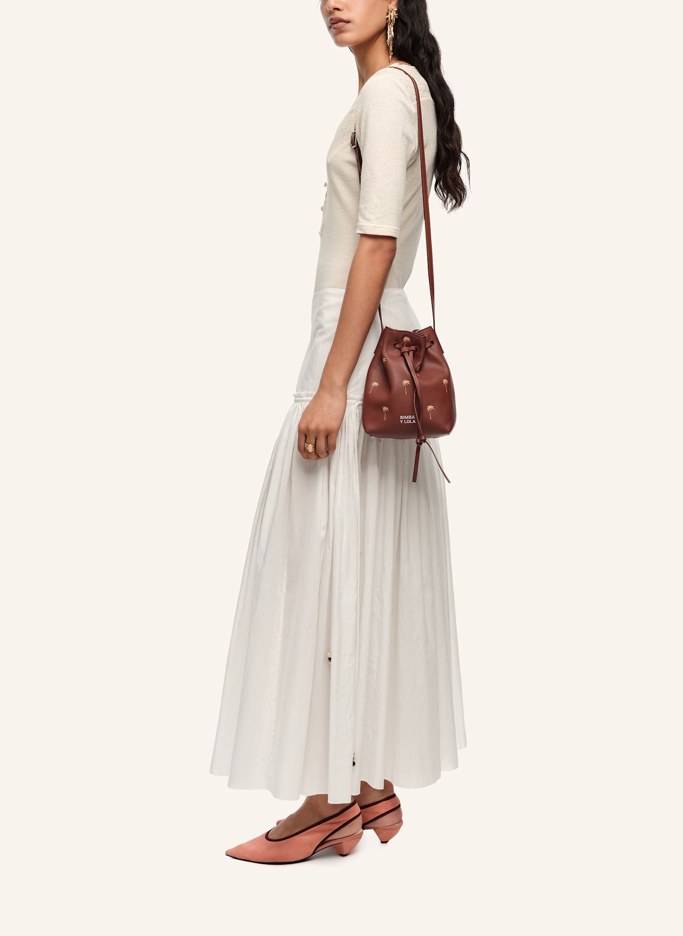 BIMBA Y LOLA Beuteltasche: KHAKI