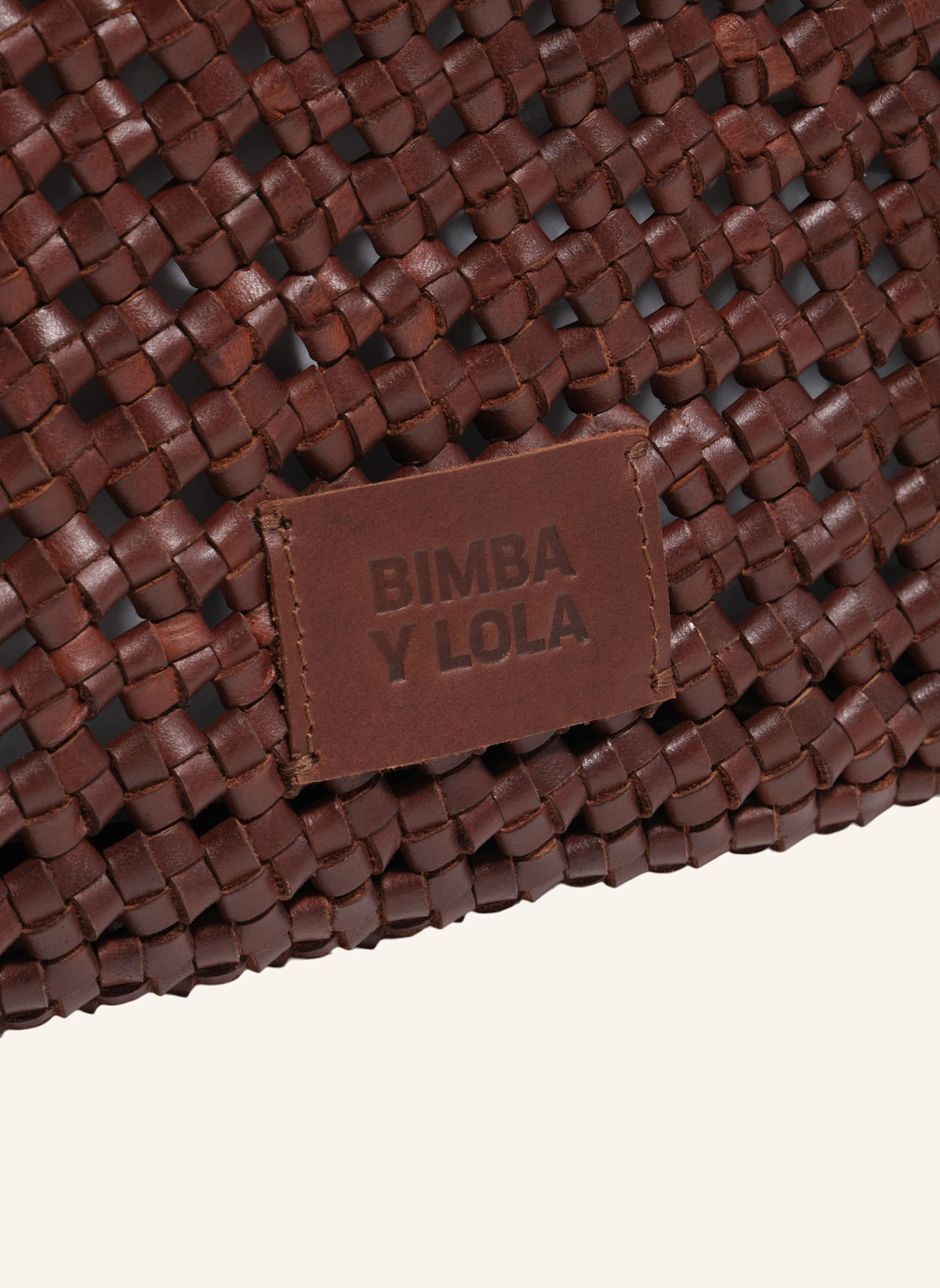 BIMBA Y LOLA Shopper: KHAKI
