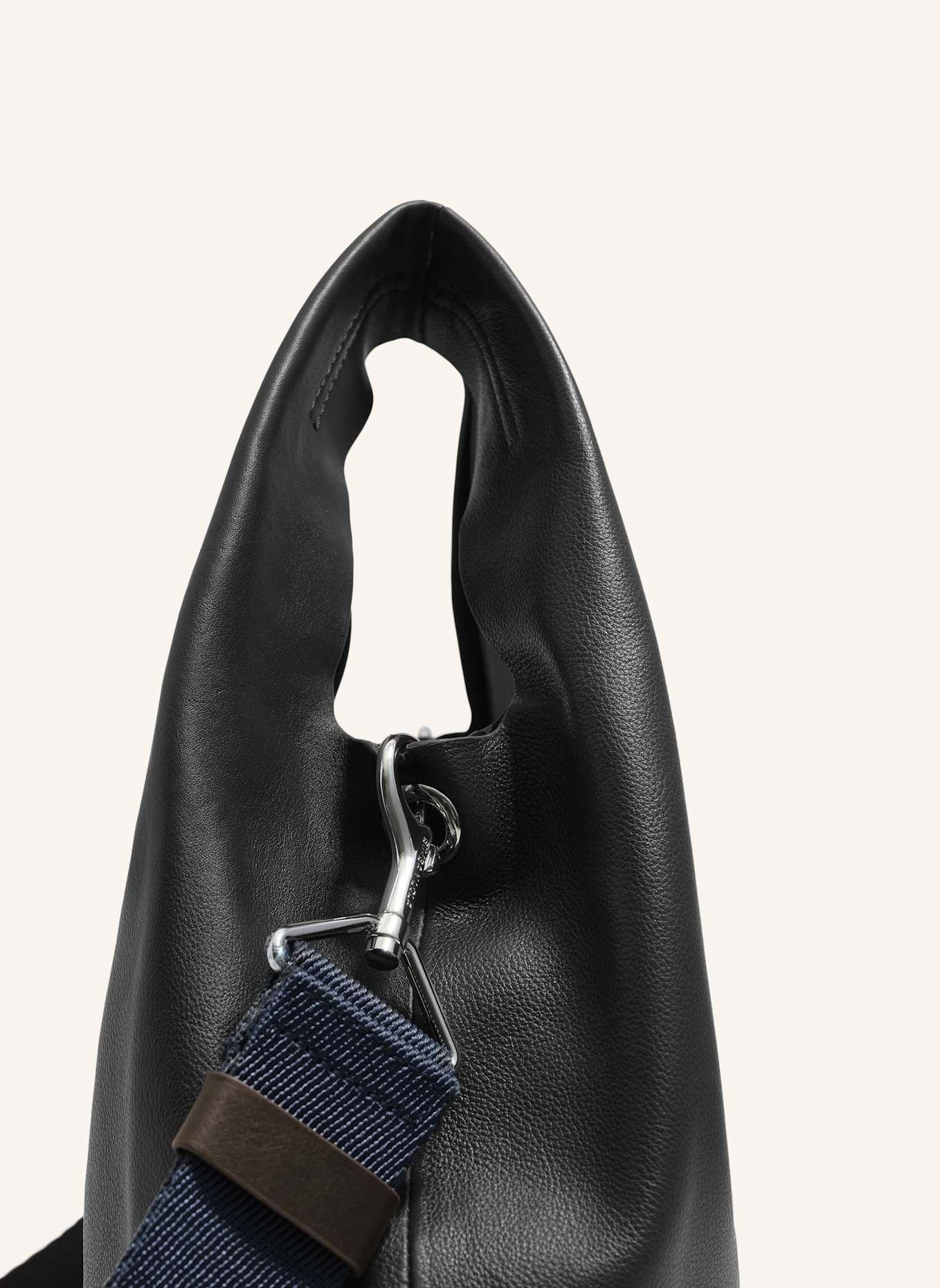 BIMBA Y LOLA Ledertasche: SCHWARZ