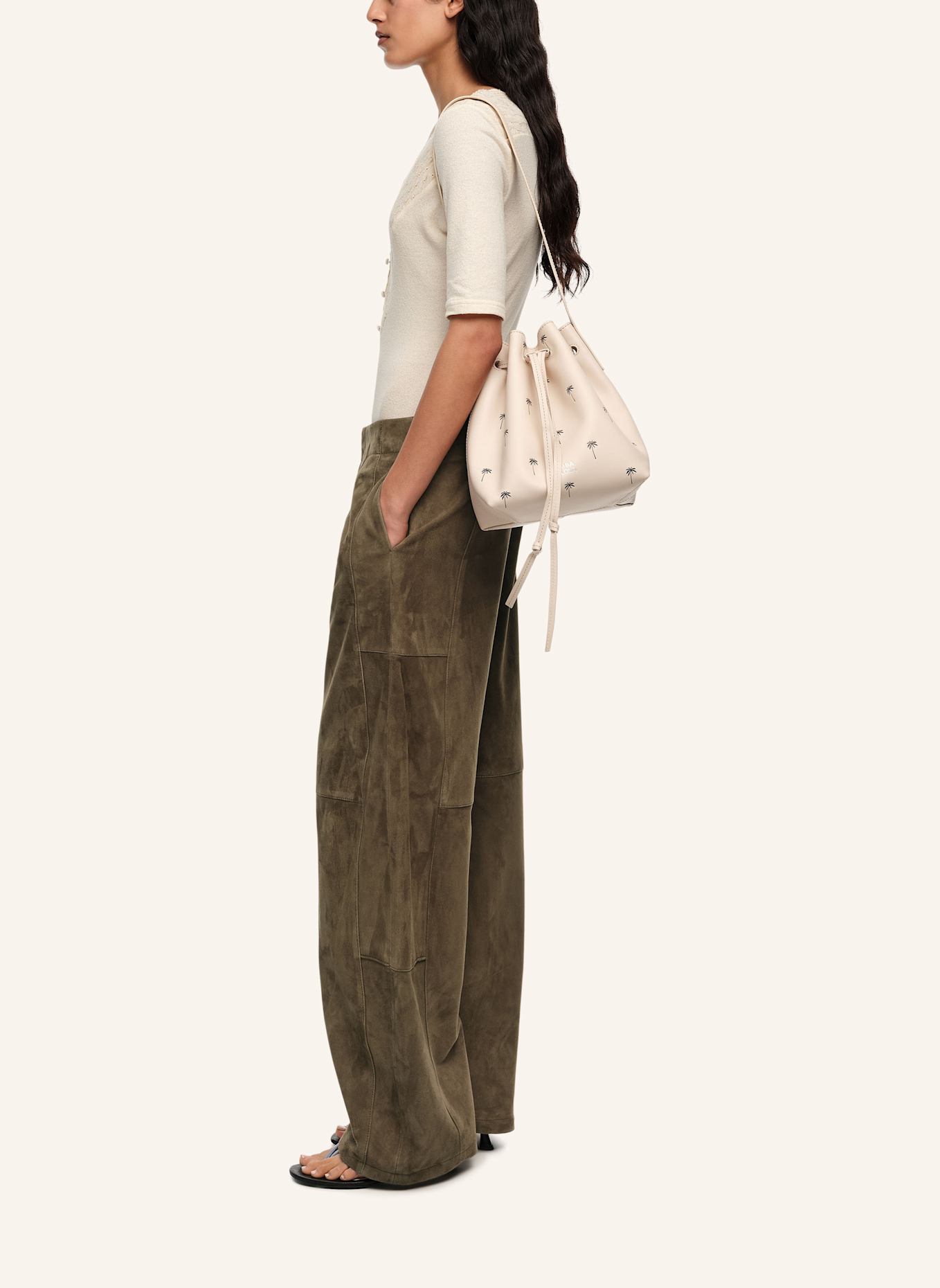 BIMBA Y LOLA Beuteltasche: KHAKI