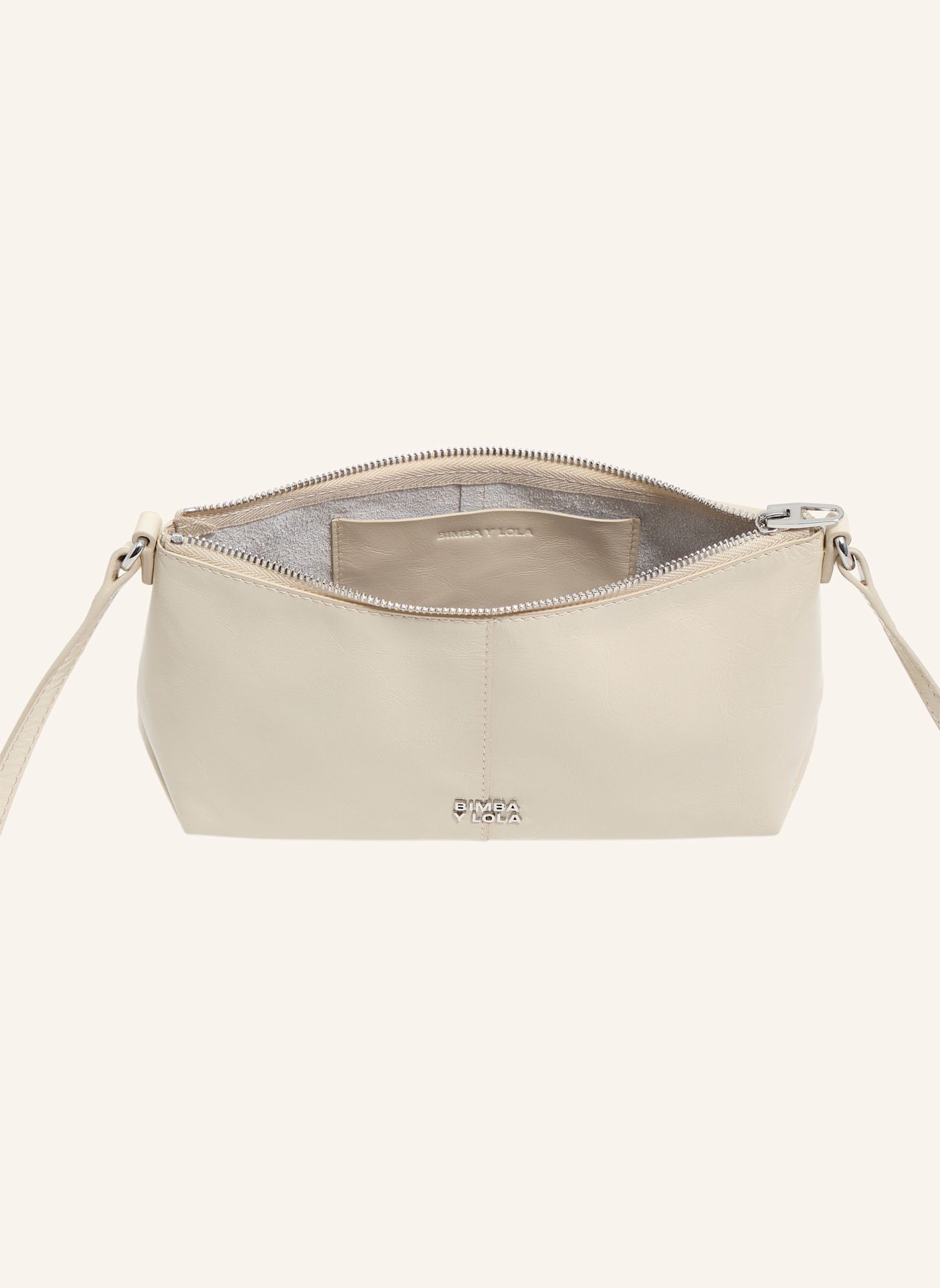 BIMBA Y LOLA Tasche Leder klein: WEISS