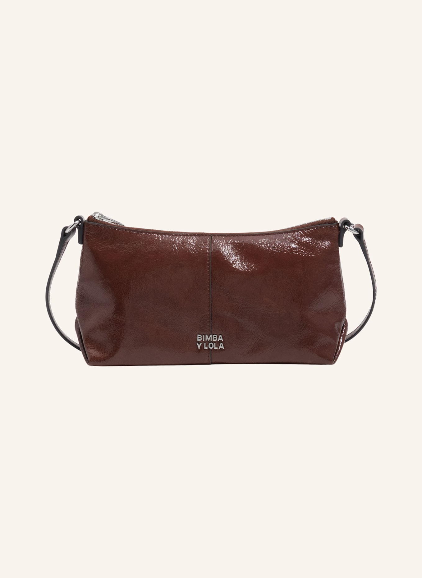 BIMBA Y LOLA Tasche Leder klein: BRAUN