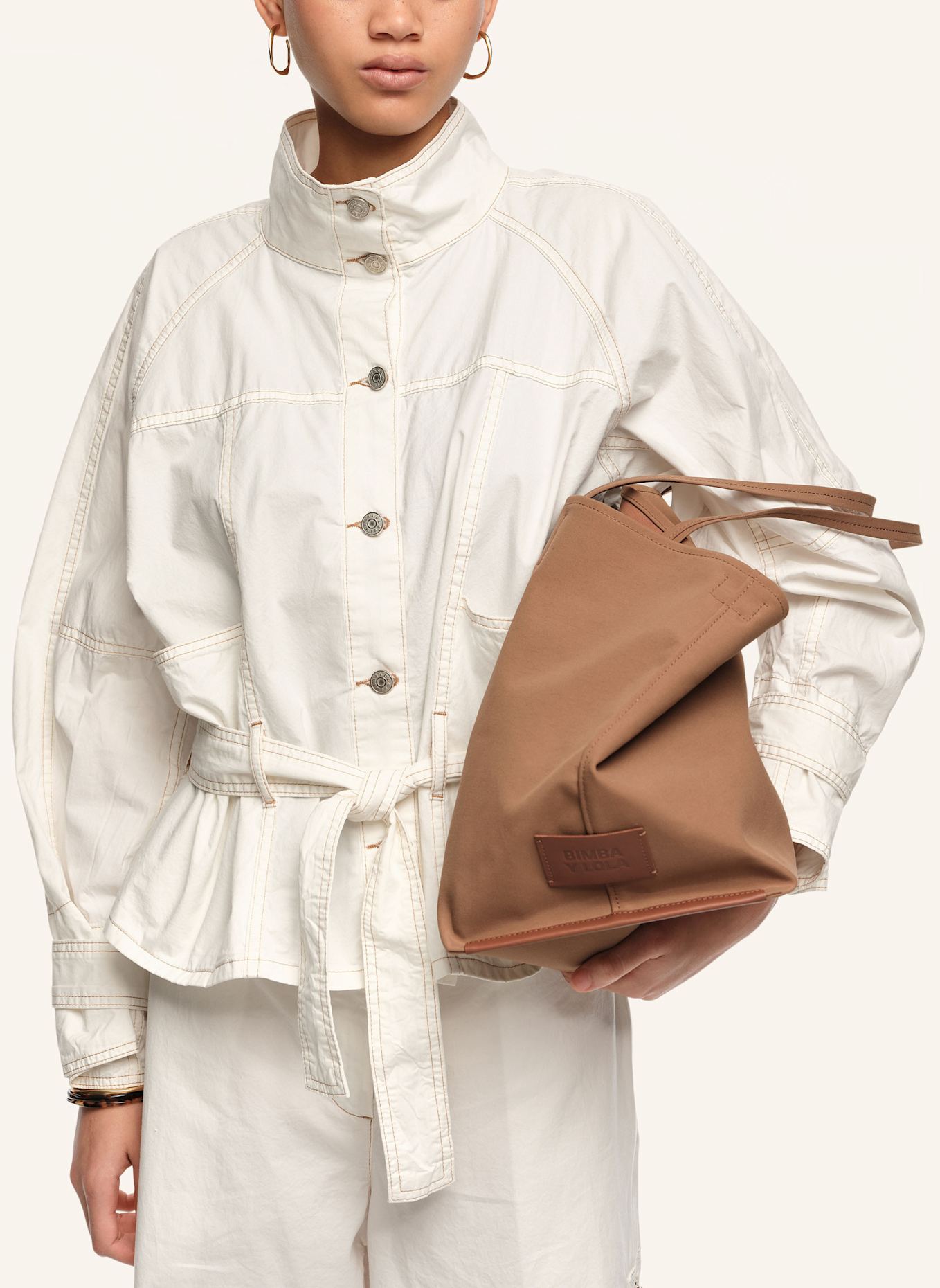 BIMBA Y LOLA Shopper: BRAUN