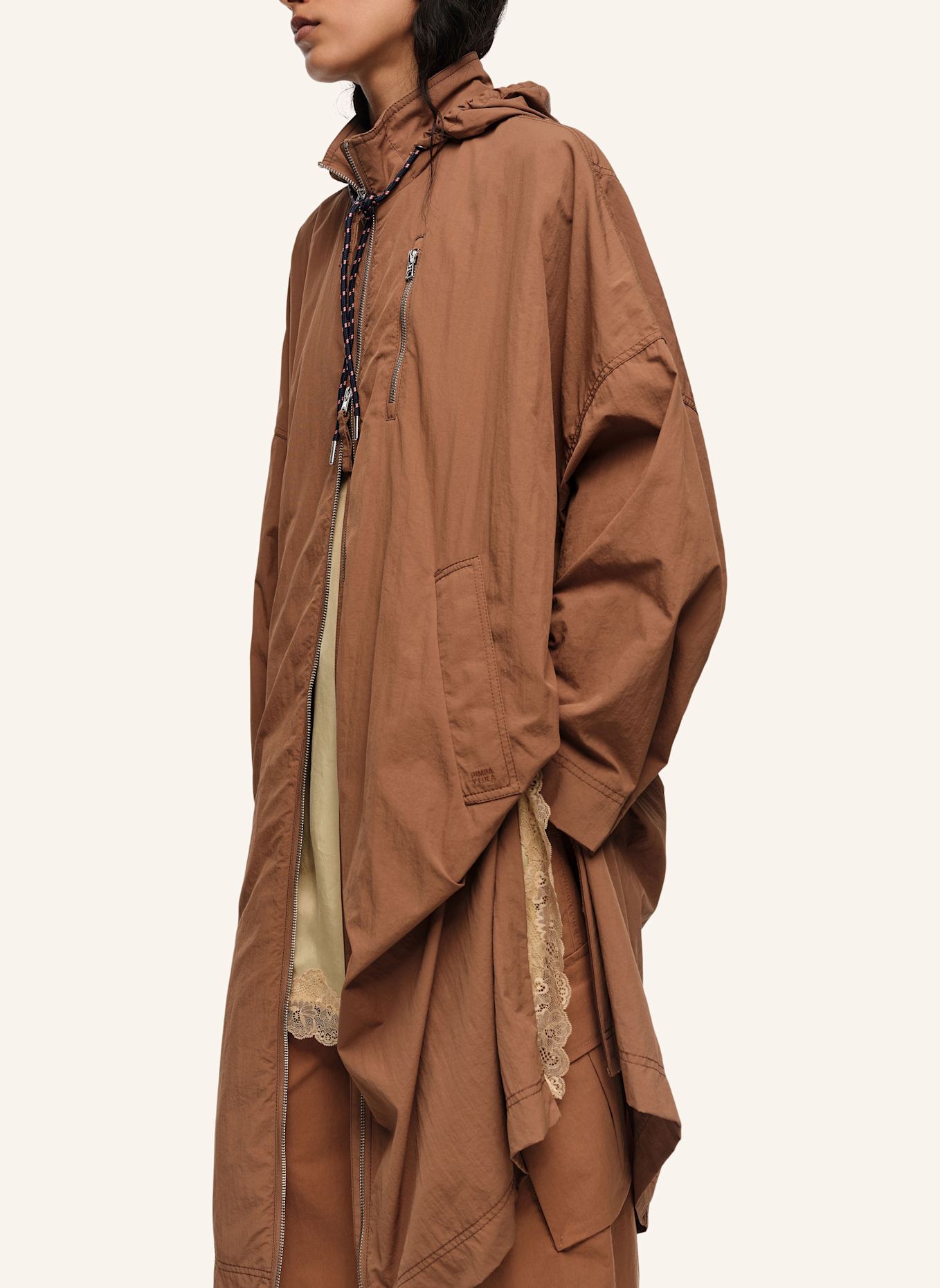 BIMBA Y LOLA Trenchcoat: BRAUN
