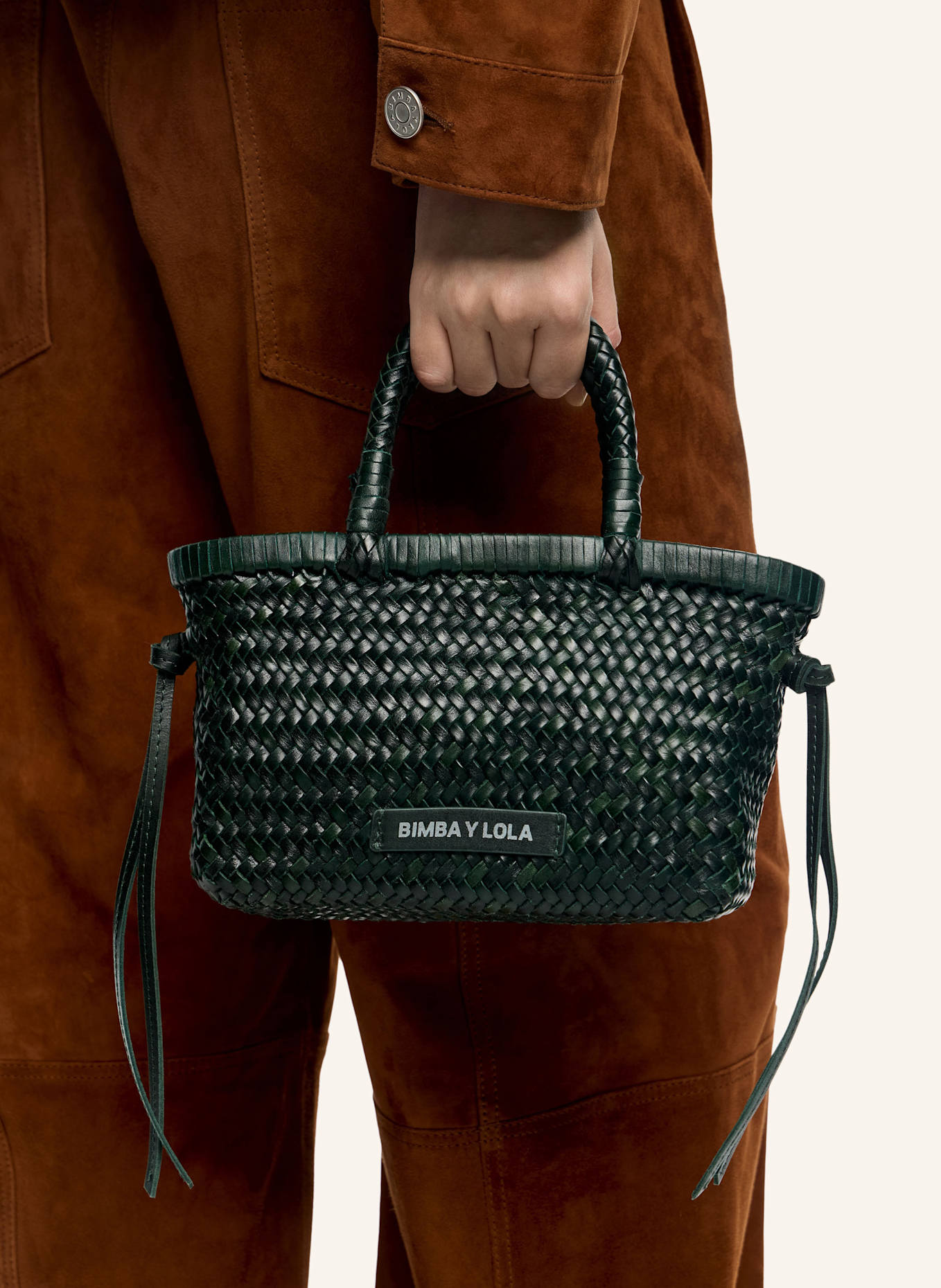 BIMBA Y LOLA Handtasche: GRÜN
