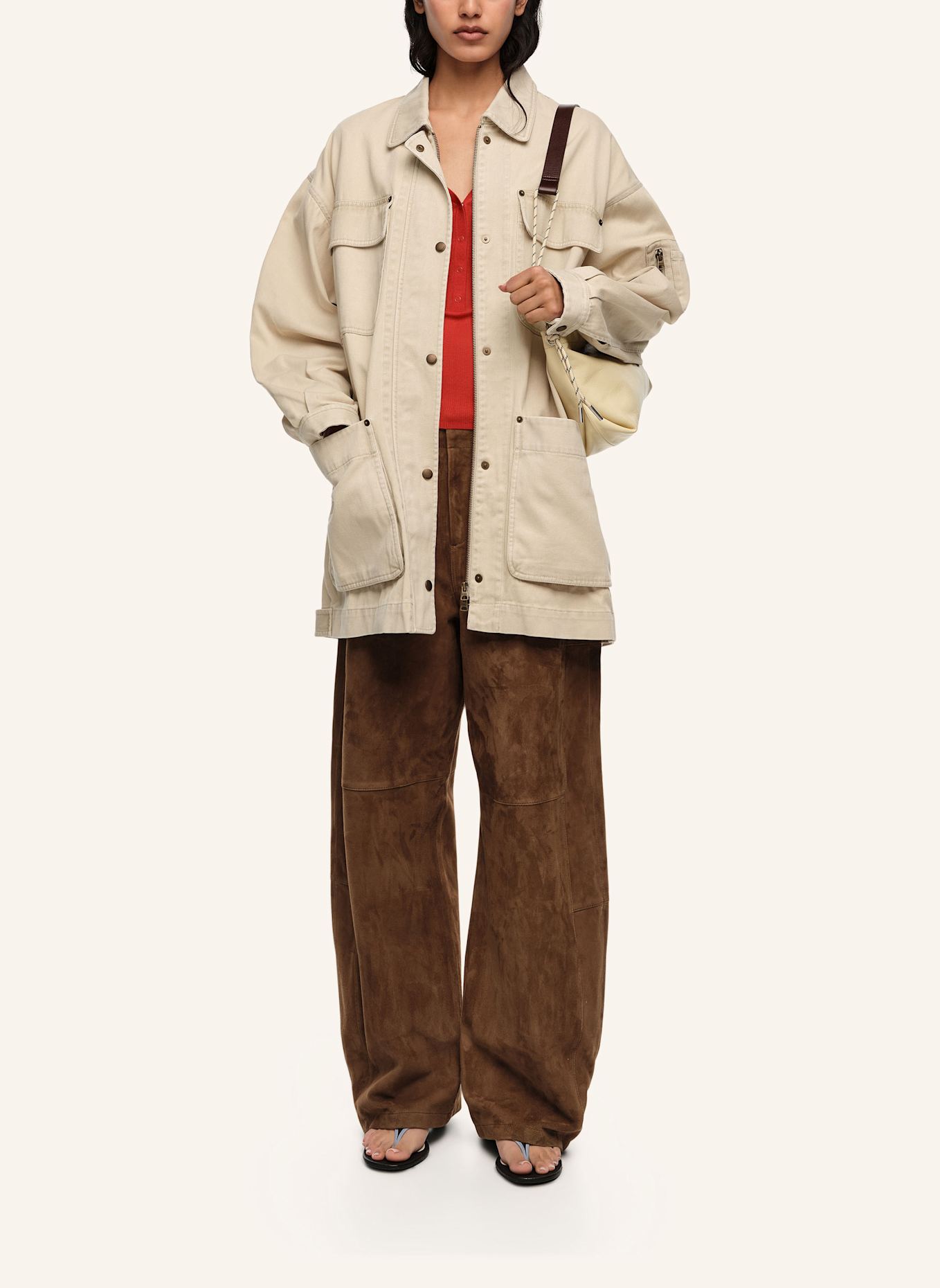 BIMBA Y LOLA Jacke: WEISS